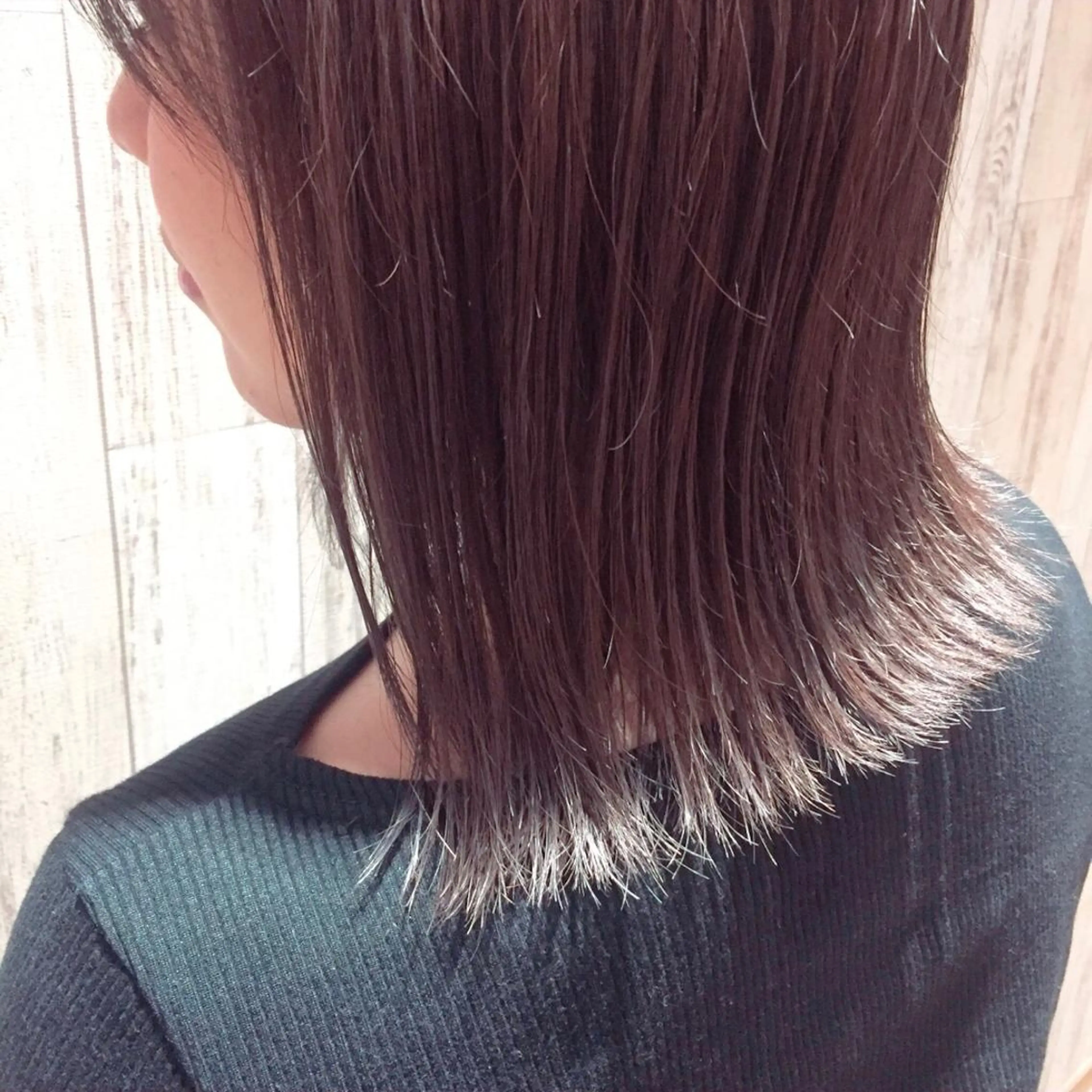 ミディアム カラー ヘアアレンジ kei_____ SALOWINのヘアスタイル