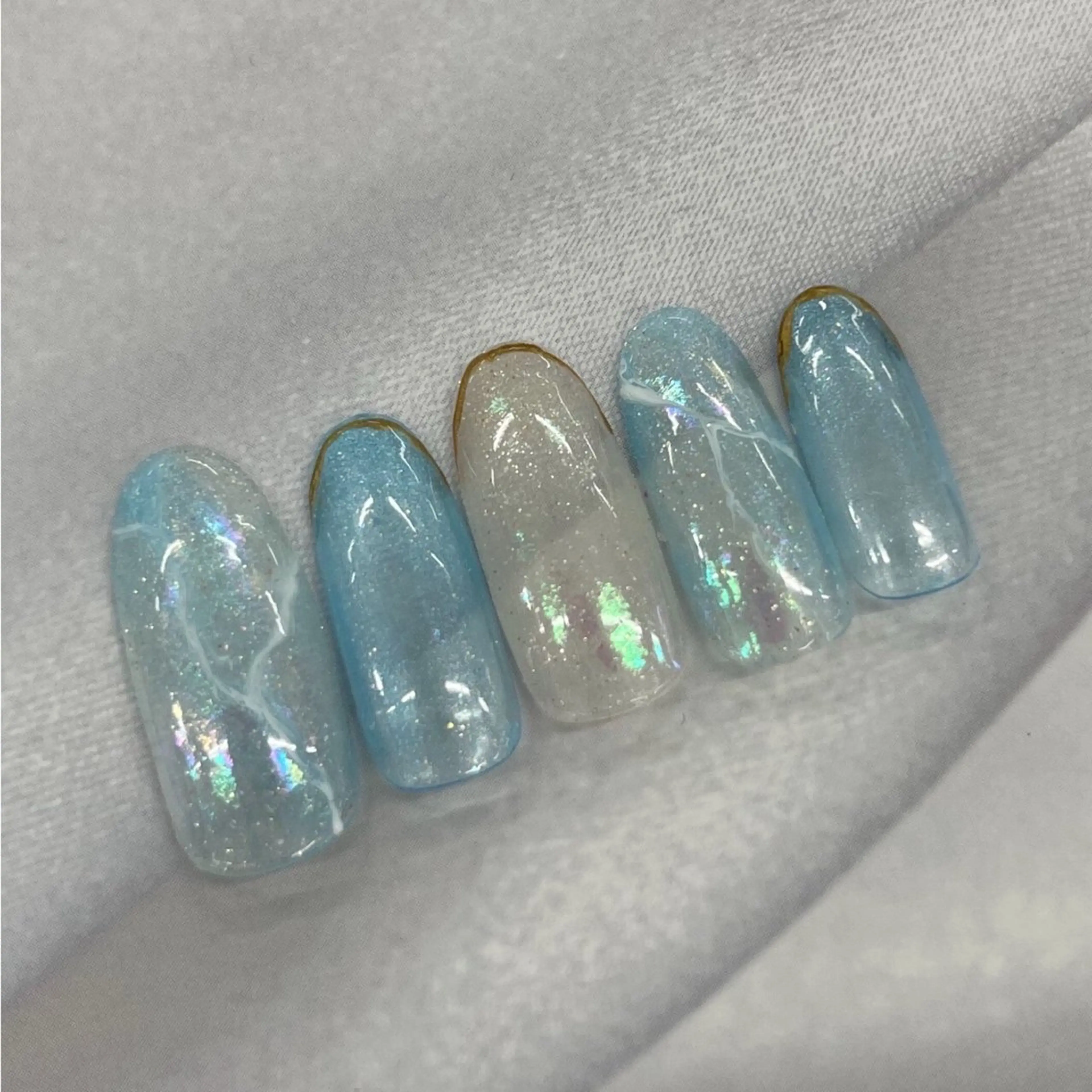 ネイル ⭐︎休業中の練習⭐︎ JNA認定講師髙橋のネイルデザイン