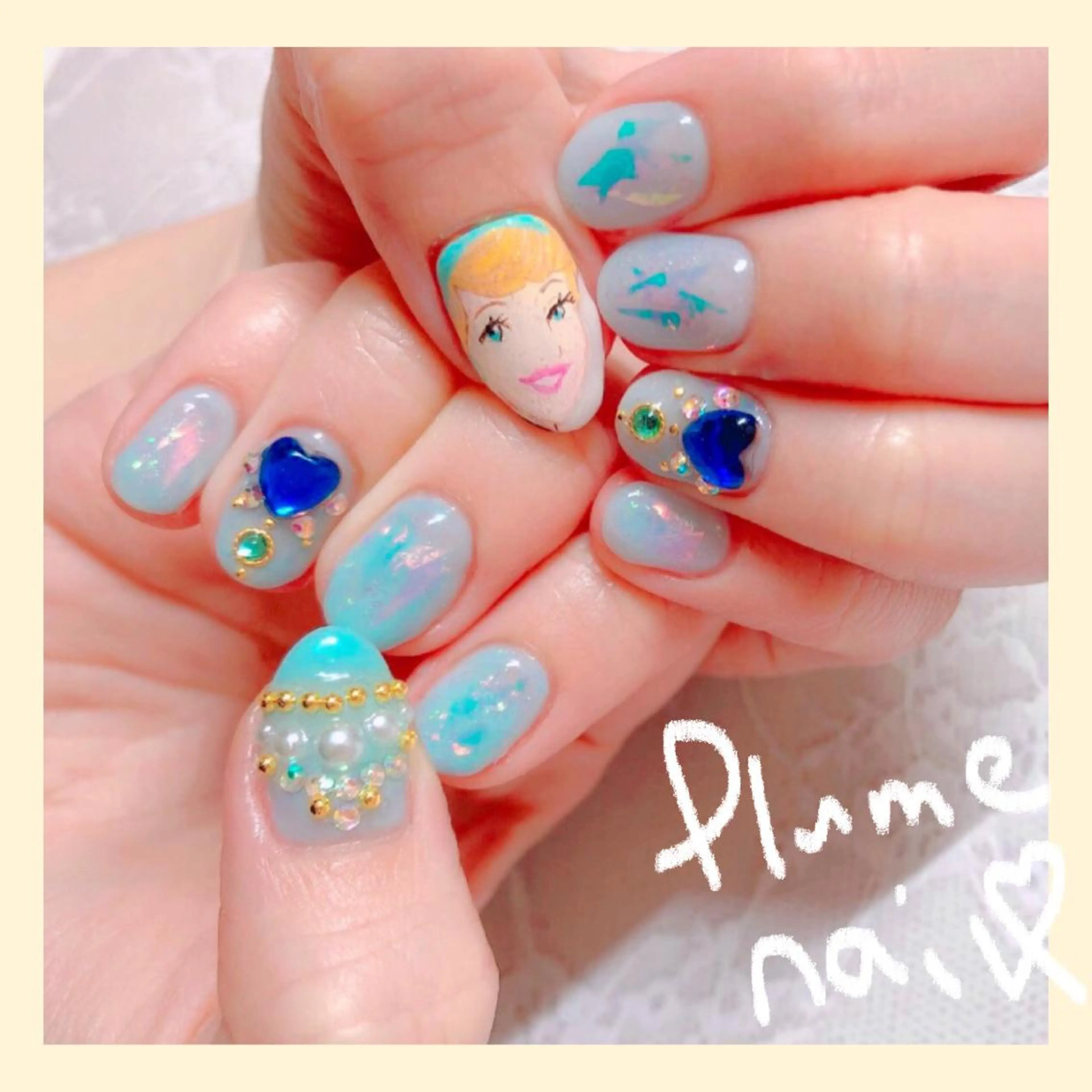 ネイル アートネイル 韓国ネイル 春ネイル 冬ネイル その他 plume nail ☆韓国ネイルのネイルデザイン