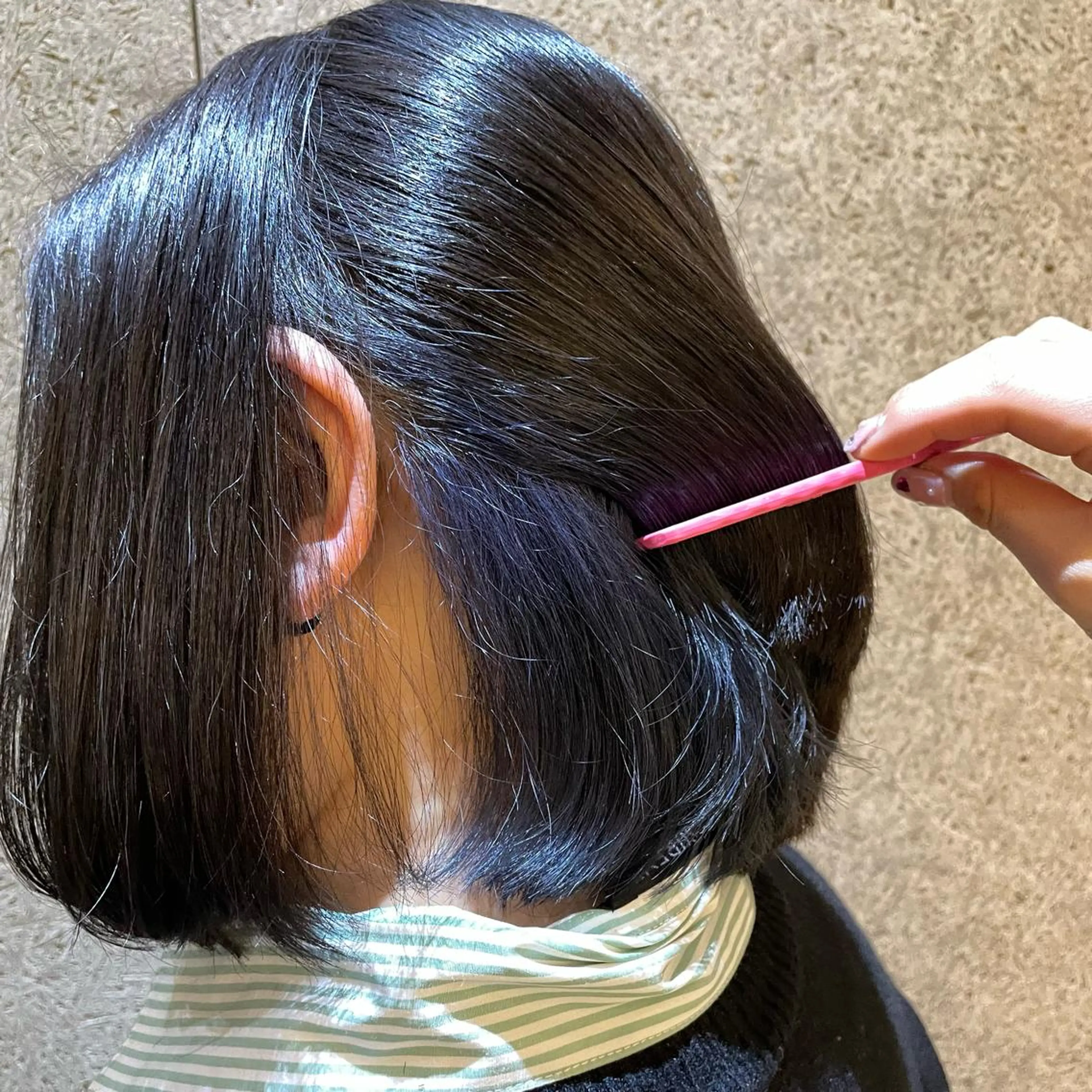 カラー ヘアカラー 💘韓国レイヤー上 品カラーruru💘のヘアスタイル