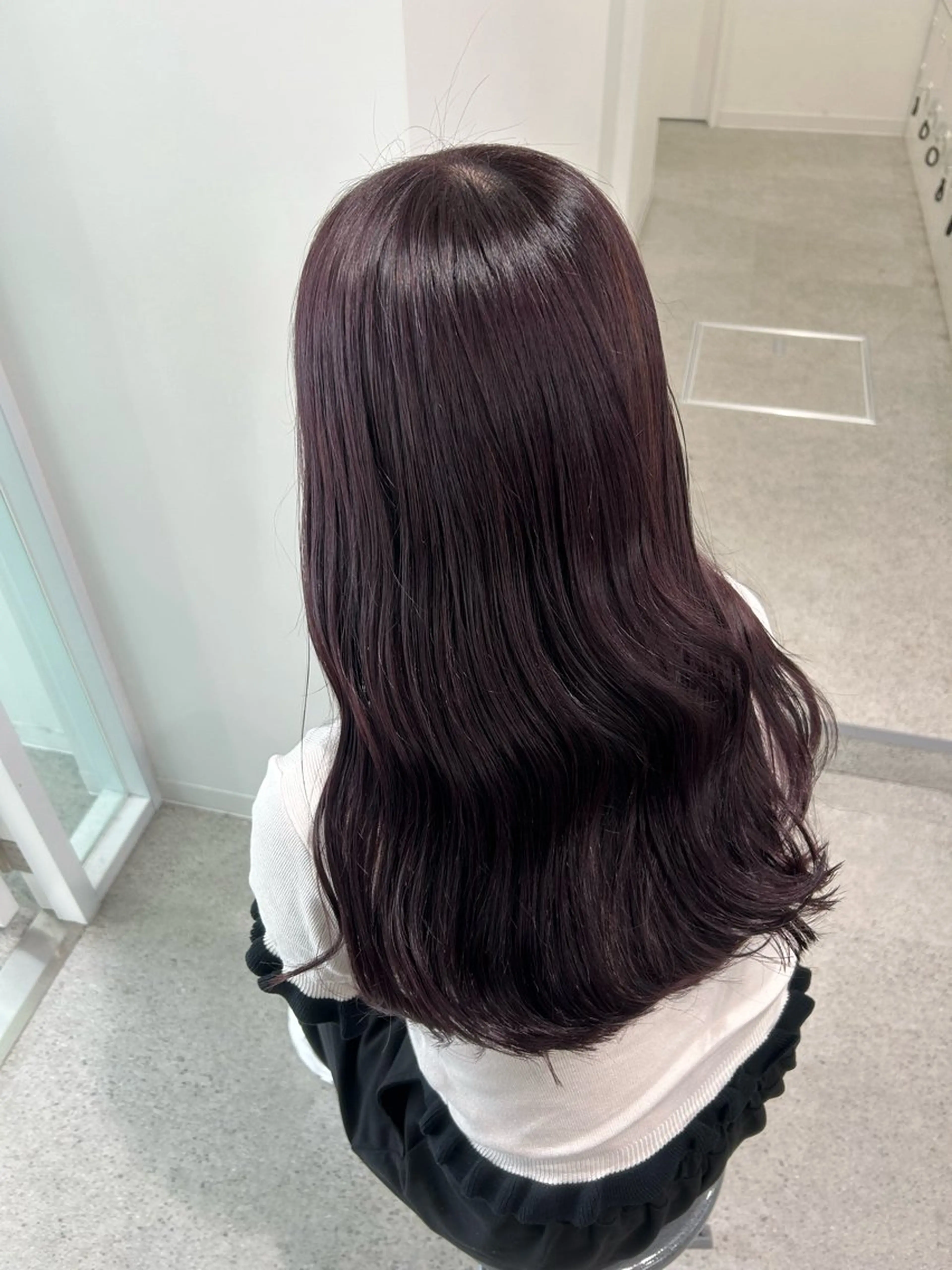 ロング カラー 愛結 暖色カラー🎀🩰のヘアスタイル