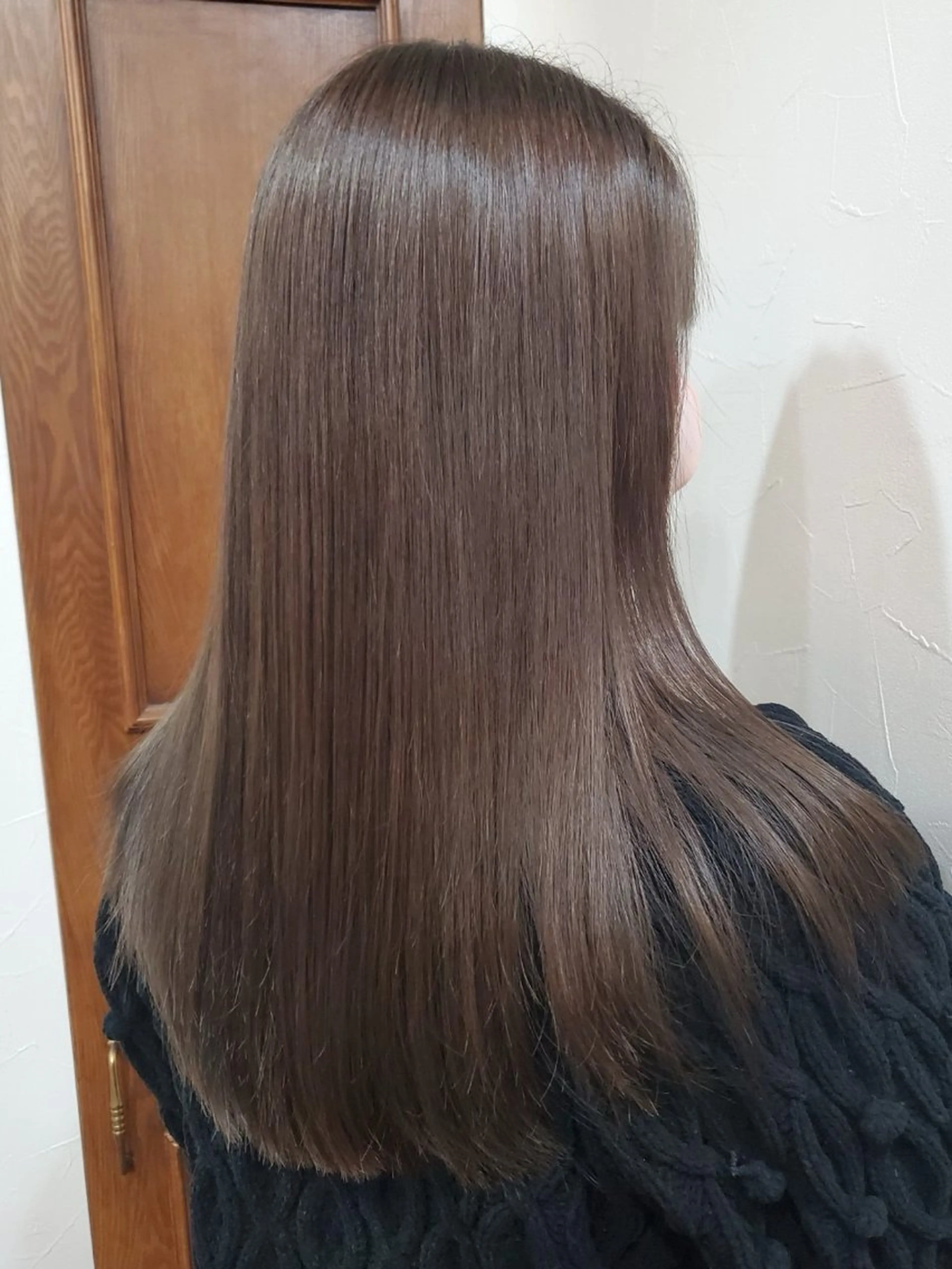 セミロング カラー 透明感カラー ティセラ💖 カットモデル募集中のヘアスタイル