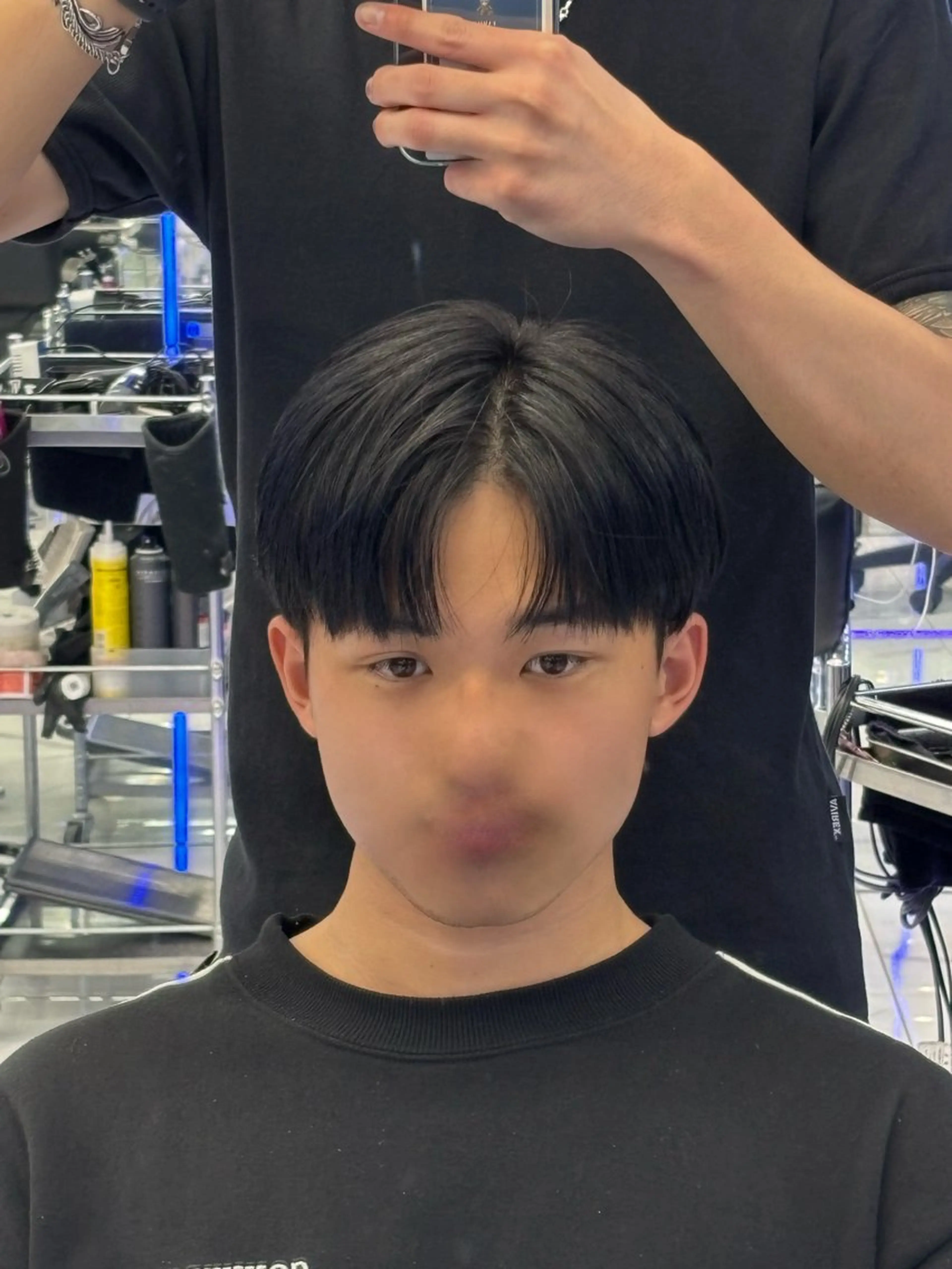 ショート メンズ くせ毛 縮毛矯正 メンズパーマ/ 西條 吏温のヘアスタイル