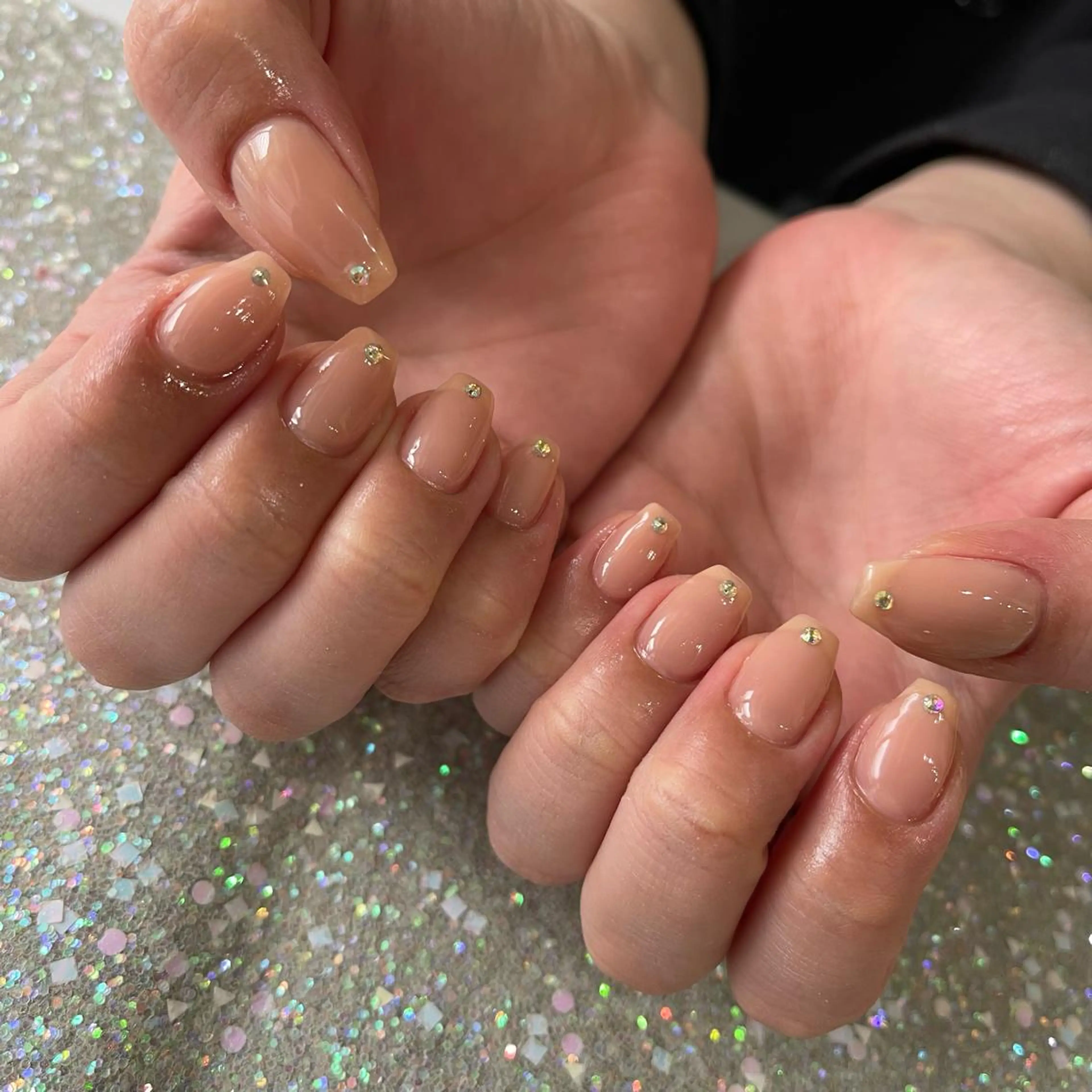 ネイル シンプルネイル Wish Nail 恒川のネイルデザイン