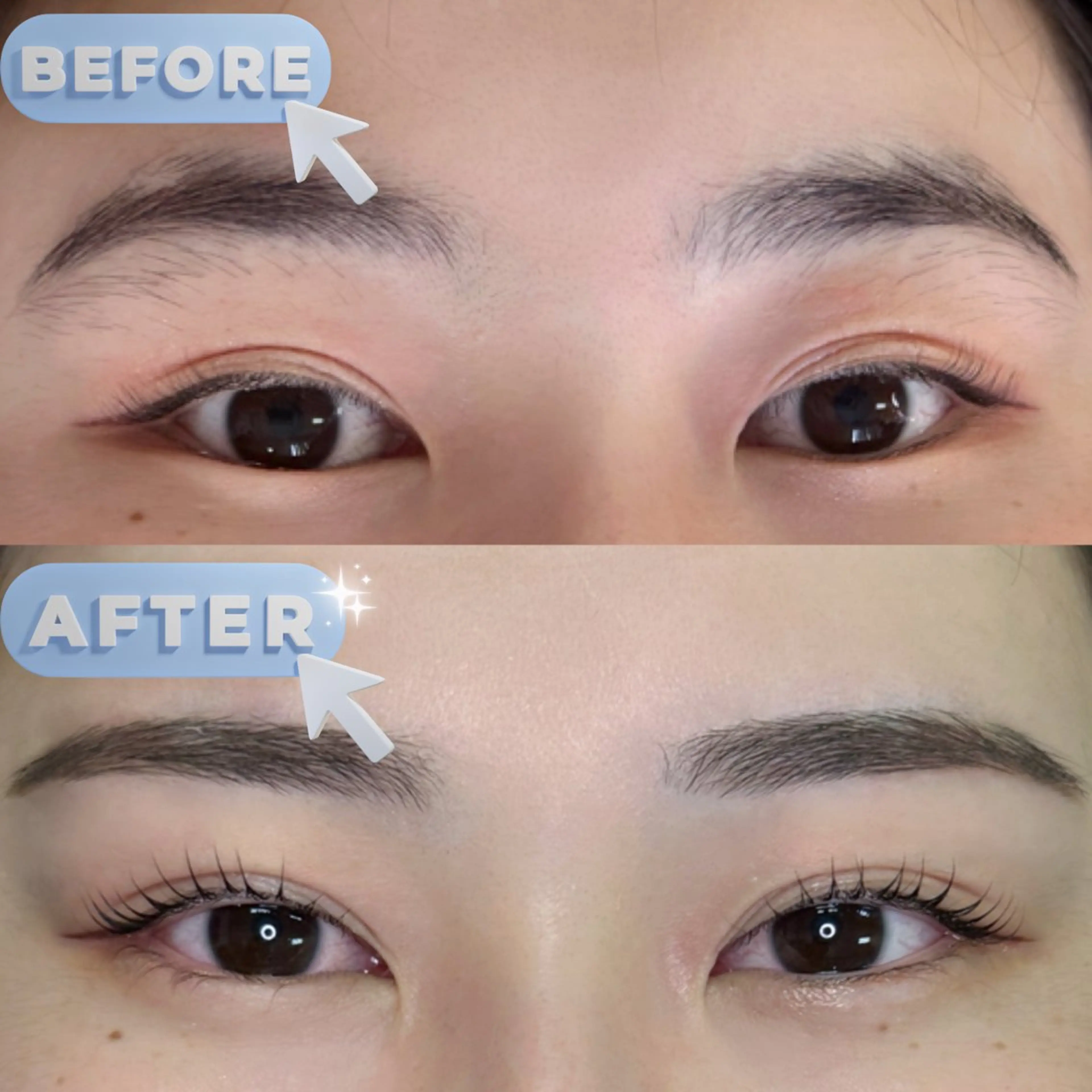 マツエク・マツパ 𝙍𝙀𝙄𝙆𝘼 ♡束感まつ毛のマツエク・マツパデザイン