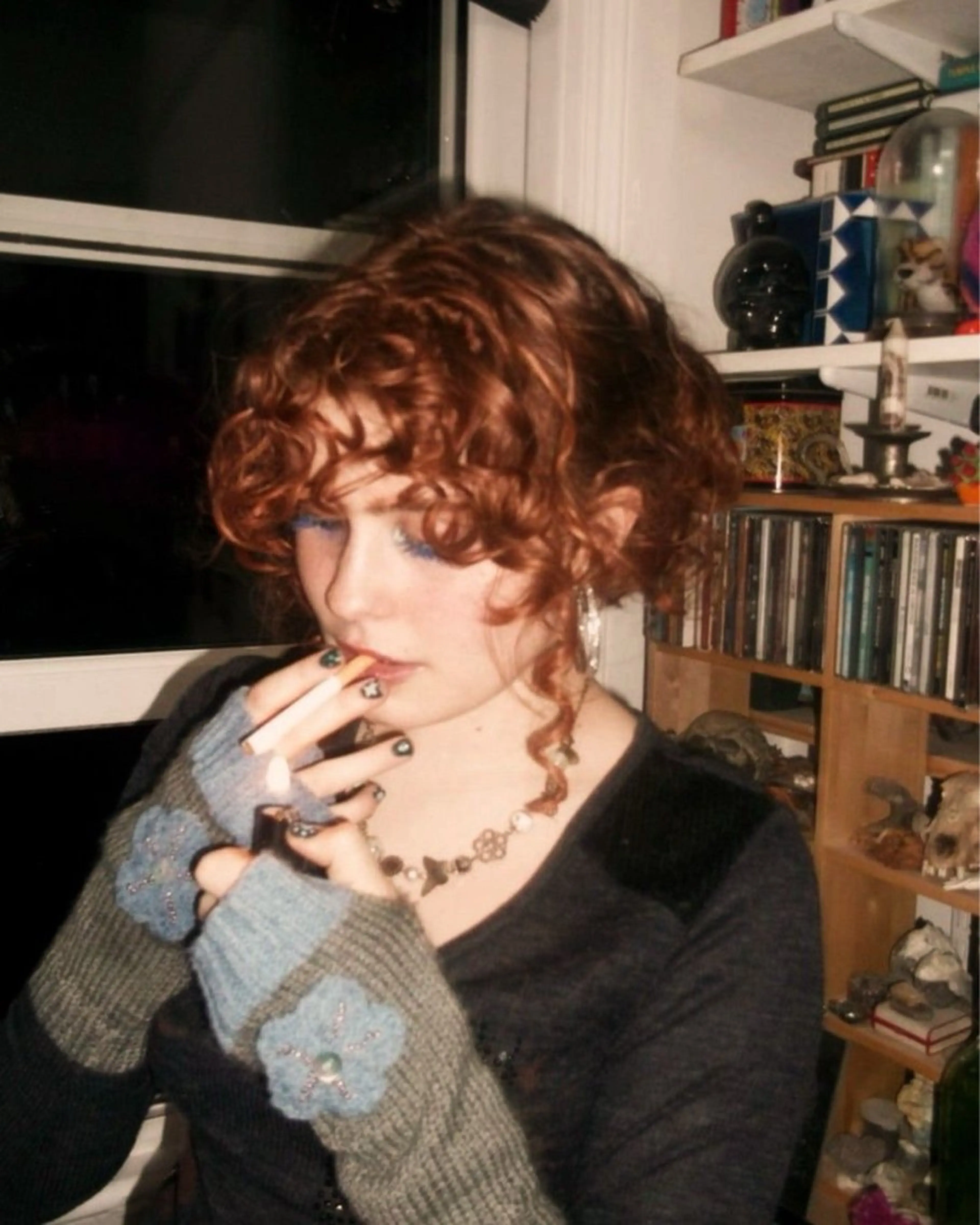 カラー パーマ Saaya/レイヤー /ブリーチ/ブロンドのヘアスタイル