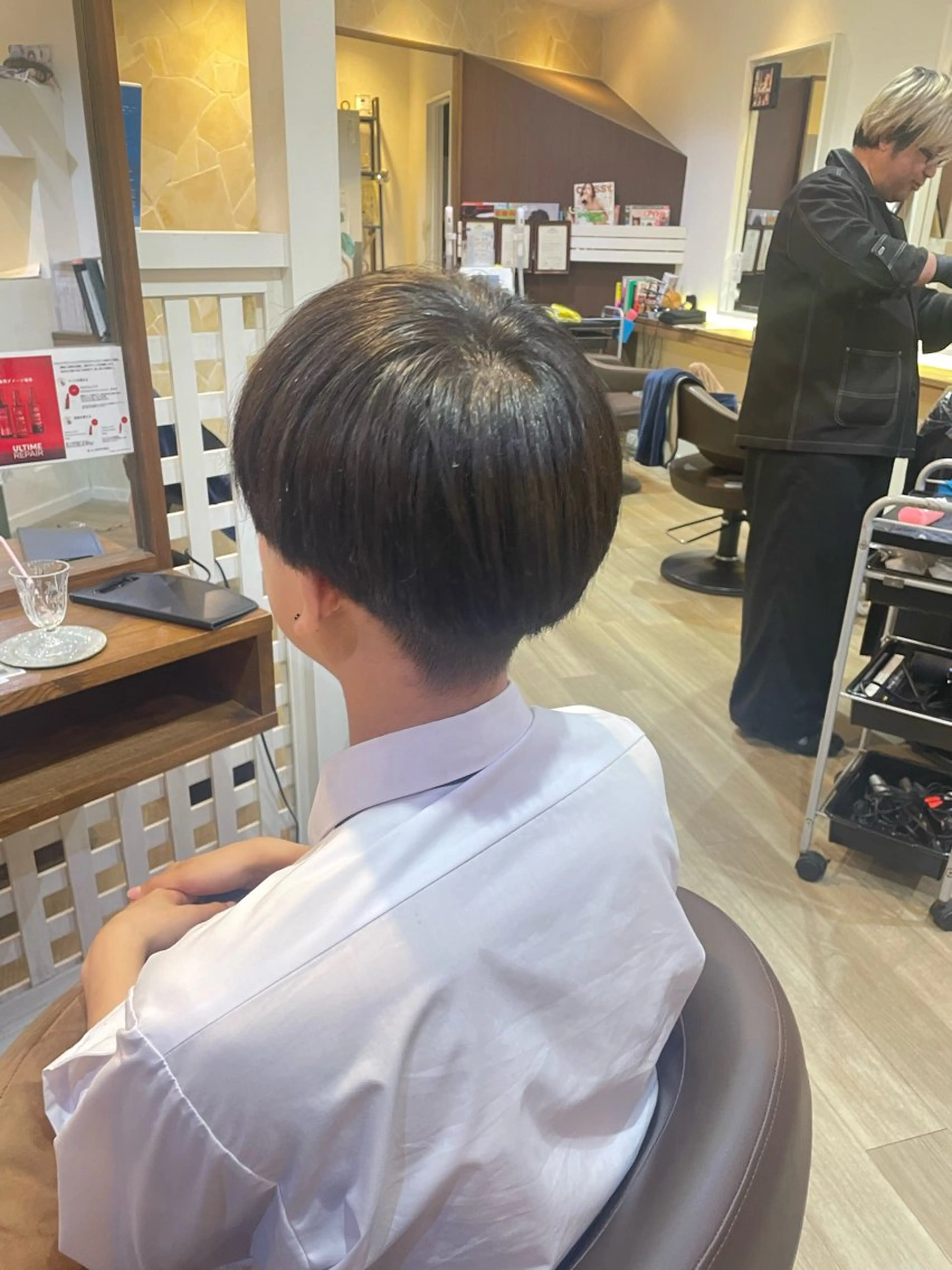 パーマ メンズ マッシュ メンズパーマ ストレートパーマ けいせい/横浜/ カラー、パーマ、縮毛のヘアスタイル