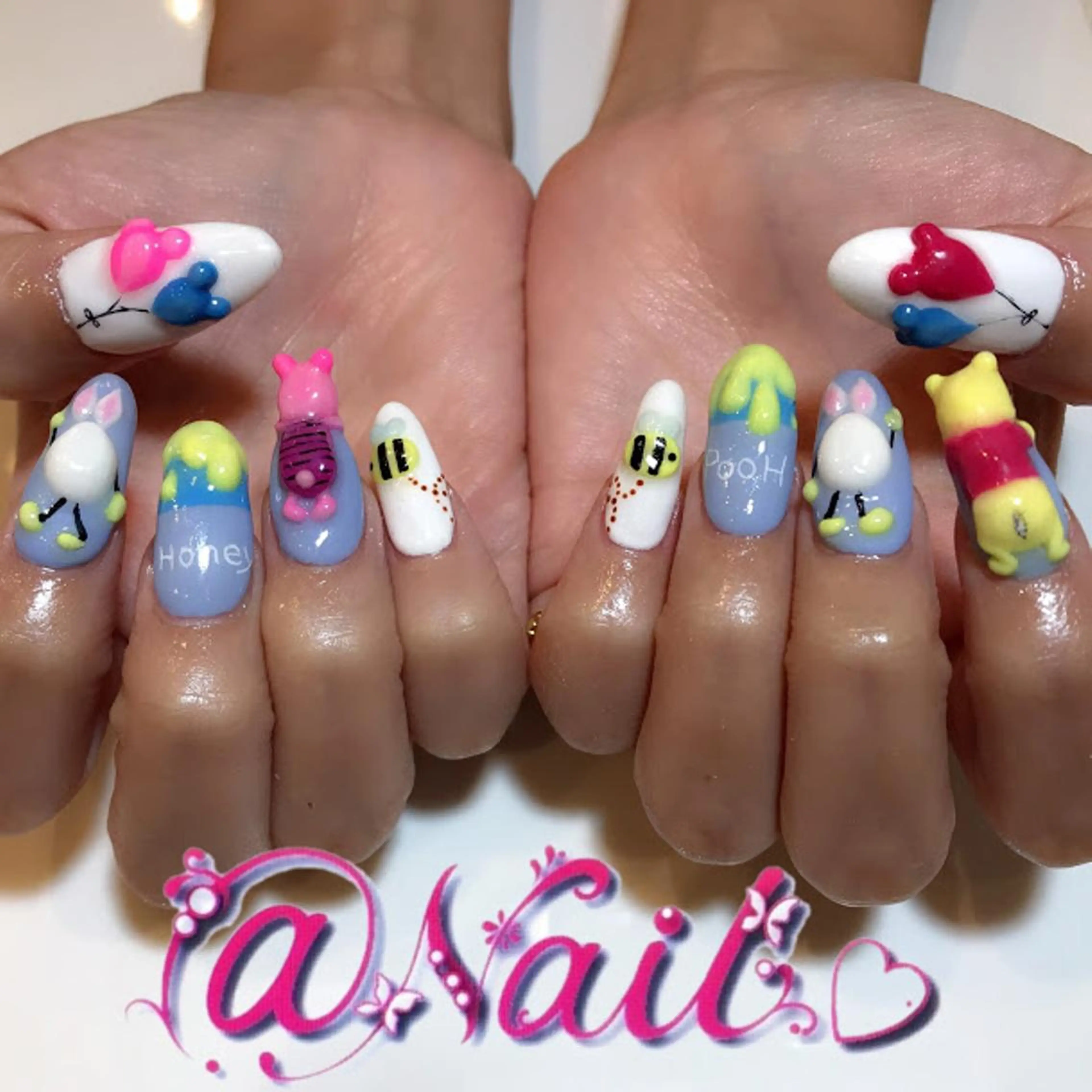 ネイル 小尾 栞のネイルデザイン