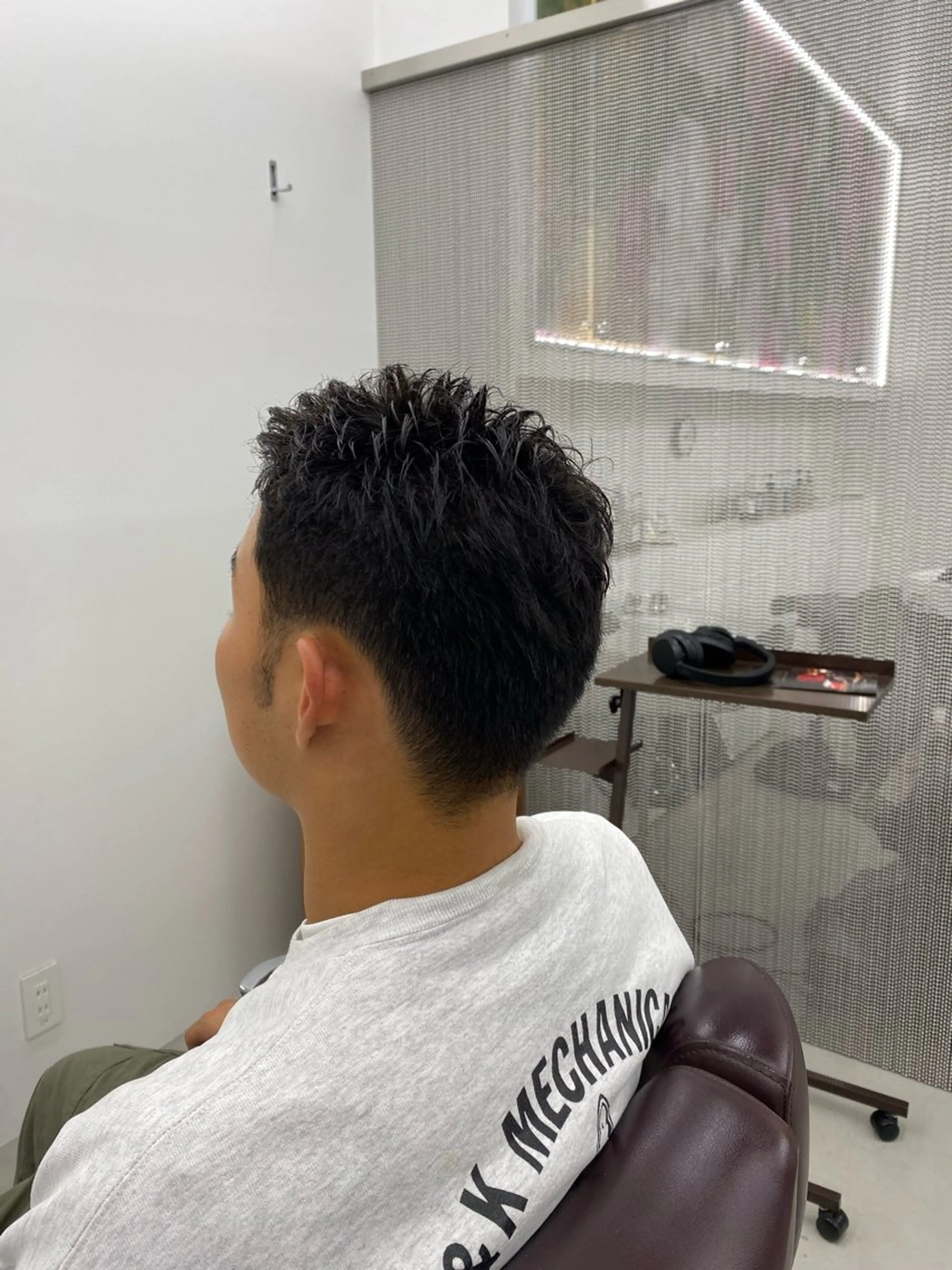 ショート メンズ メンズカット/セ ンターパート/Ryuのヘアスタイル