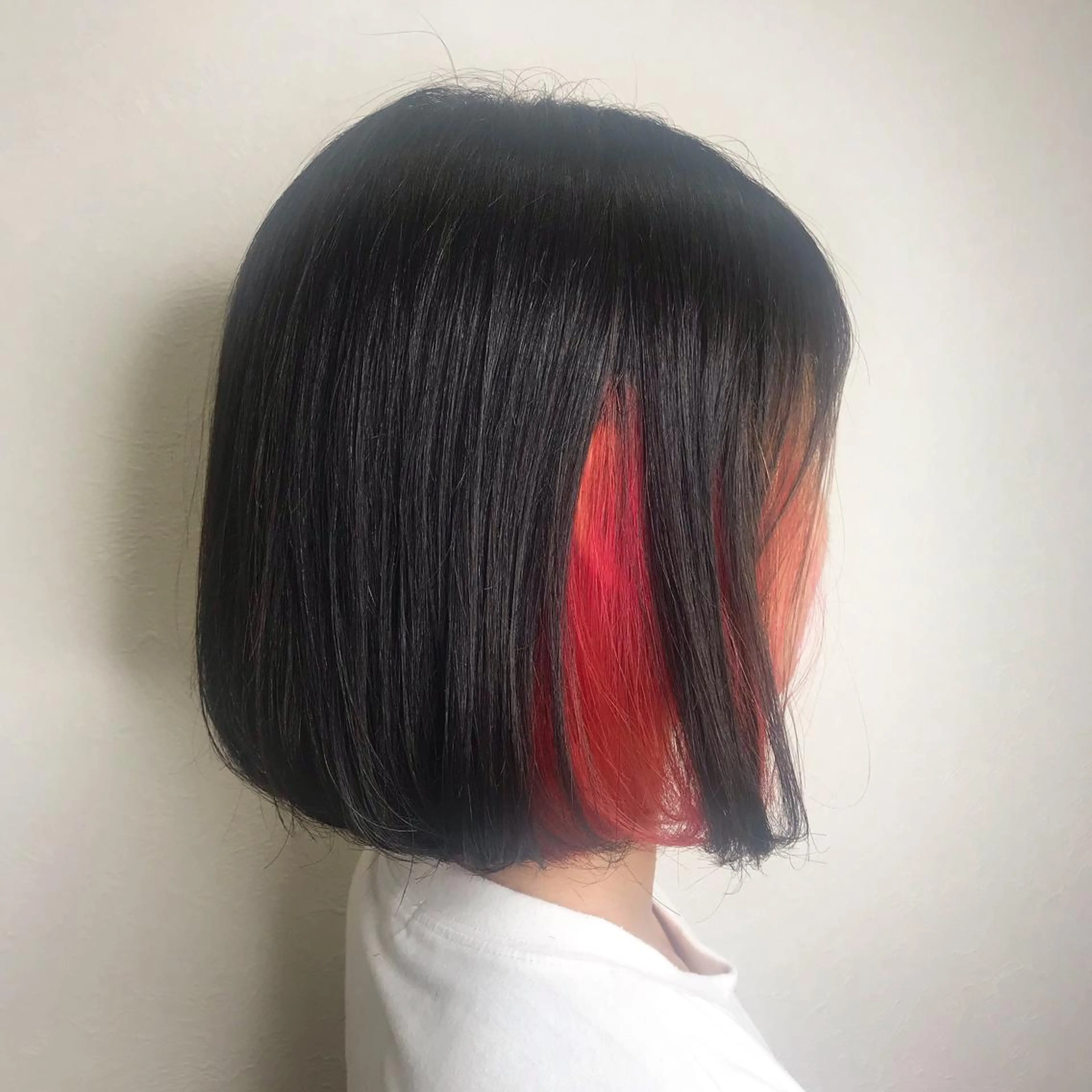 ショート カラー ボブ ヘアカラー 柴田 祐輔のヘアスタイル