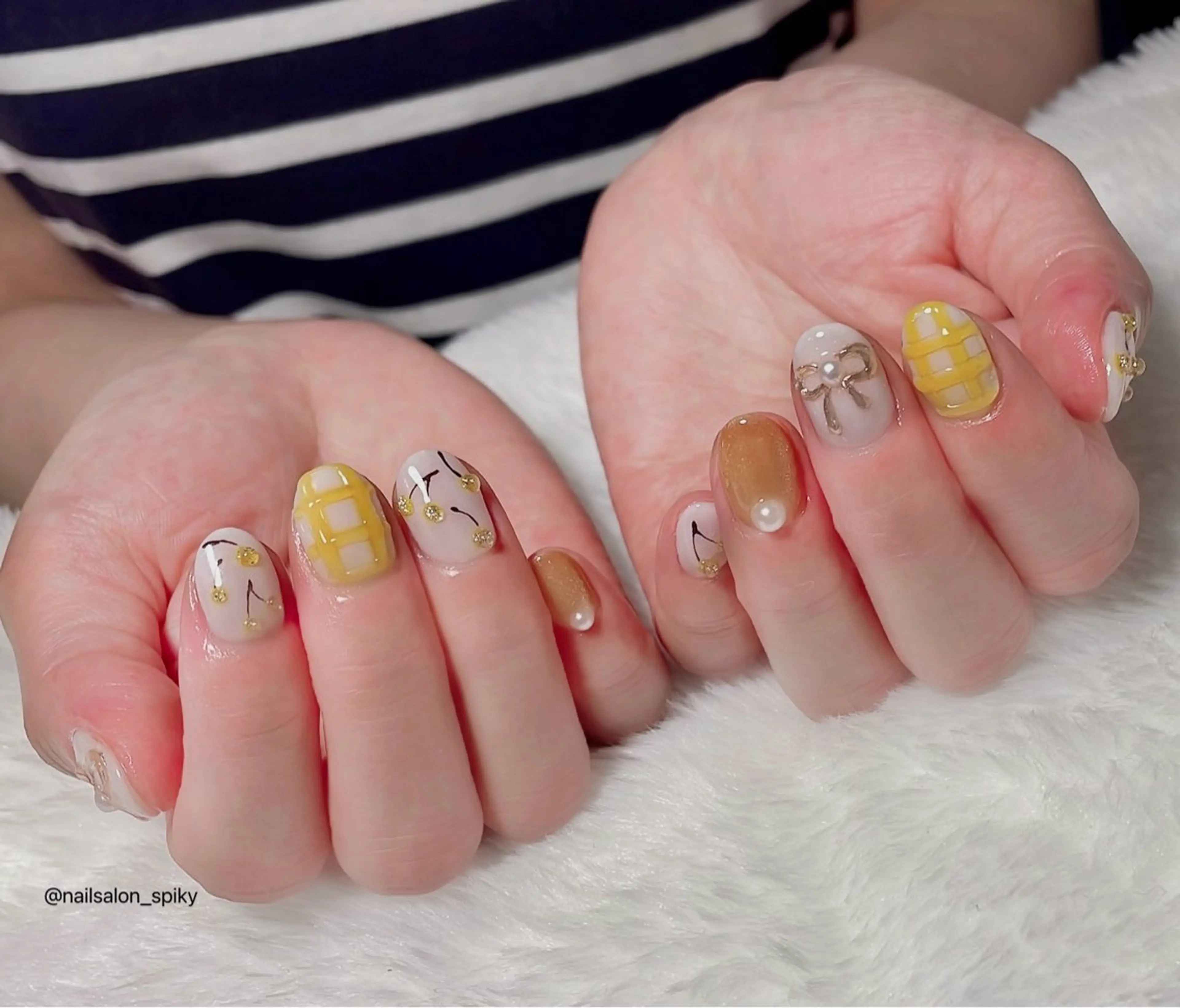 ネイル Spiky とうげ ふうかのネイルデザイン