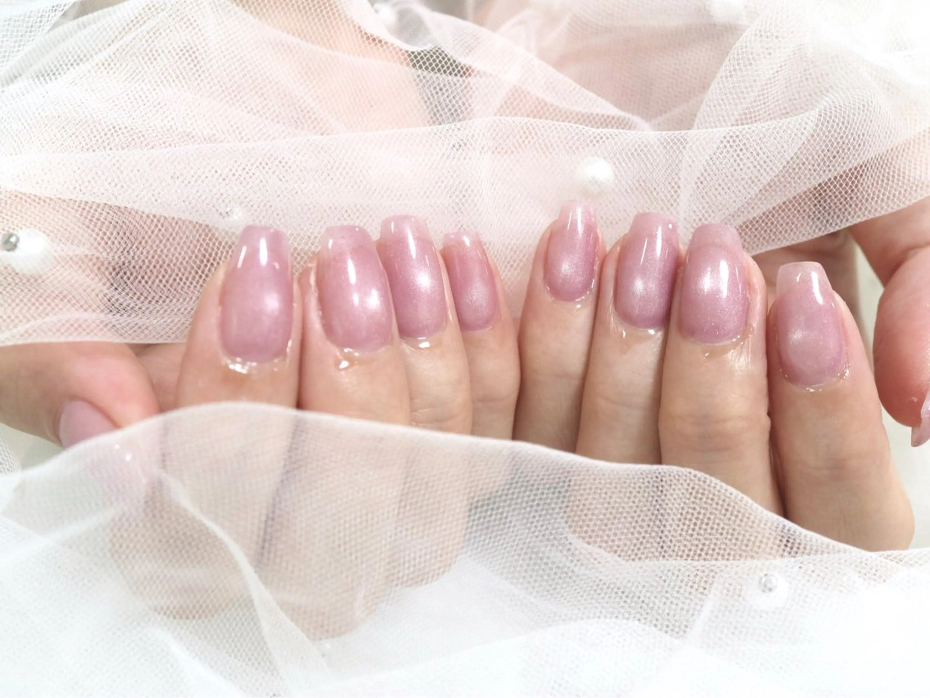 【オフ無し】100色から選べる!マグネットワンカラー🧸💝パラジェル変更可の写真