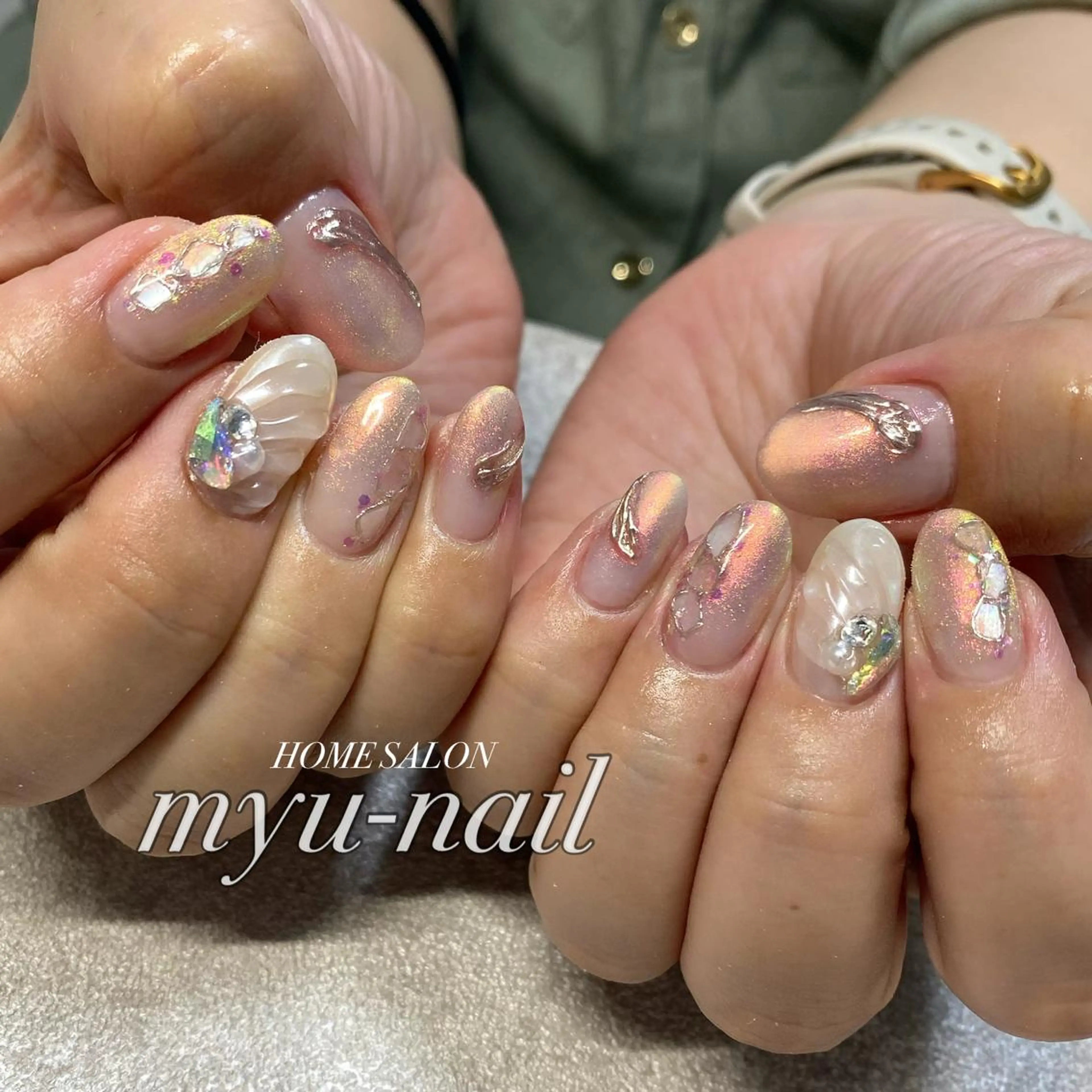 ネイル ホームサロン myu-nailのネイルデザイン