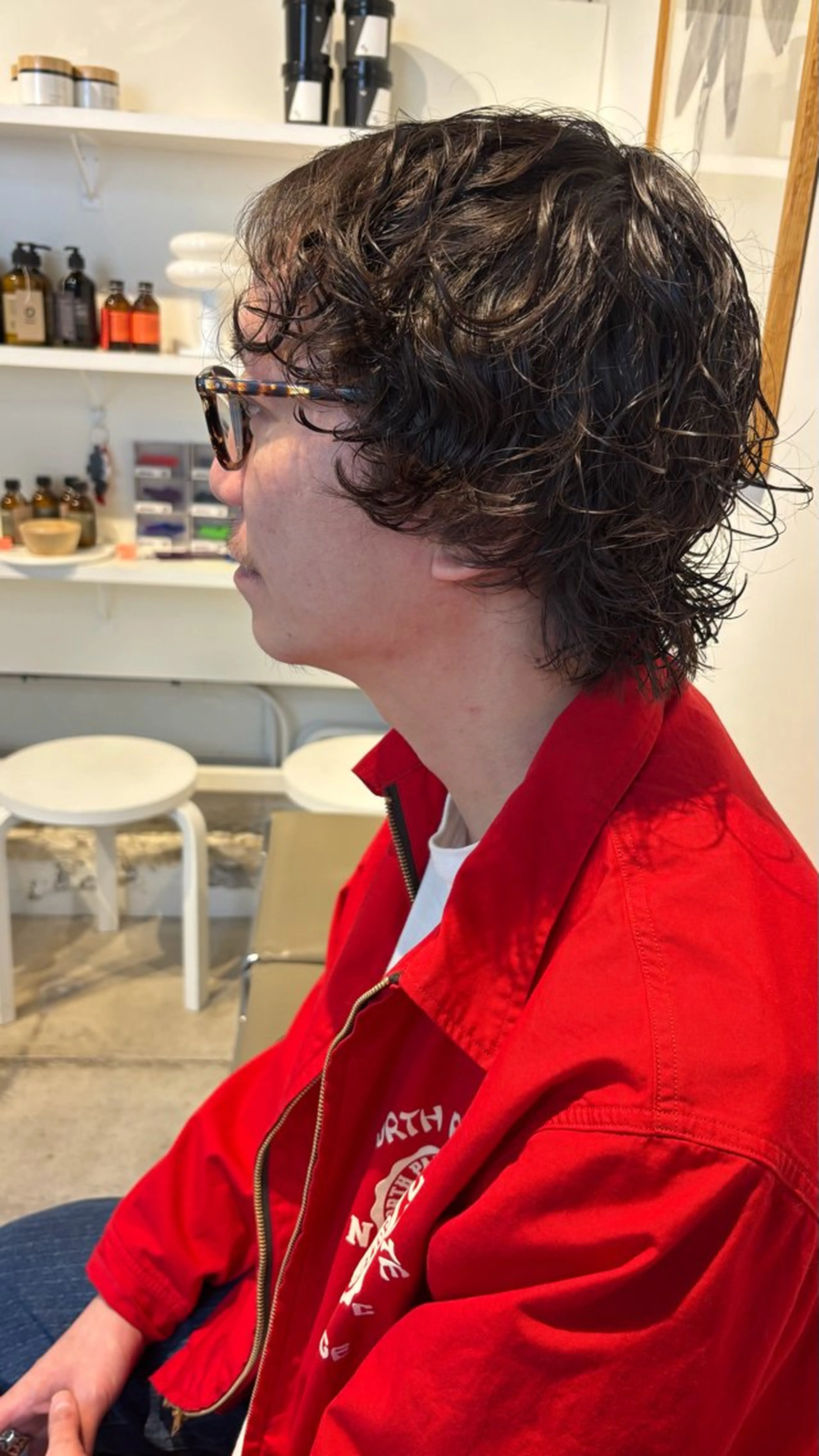 ショート パーマ メンズ パーマ &72 takiのヘアスタイル