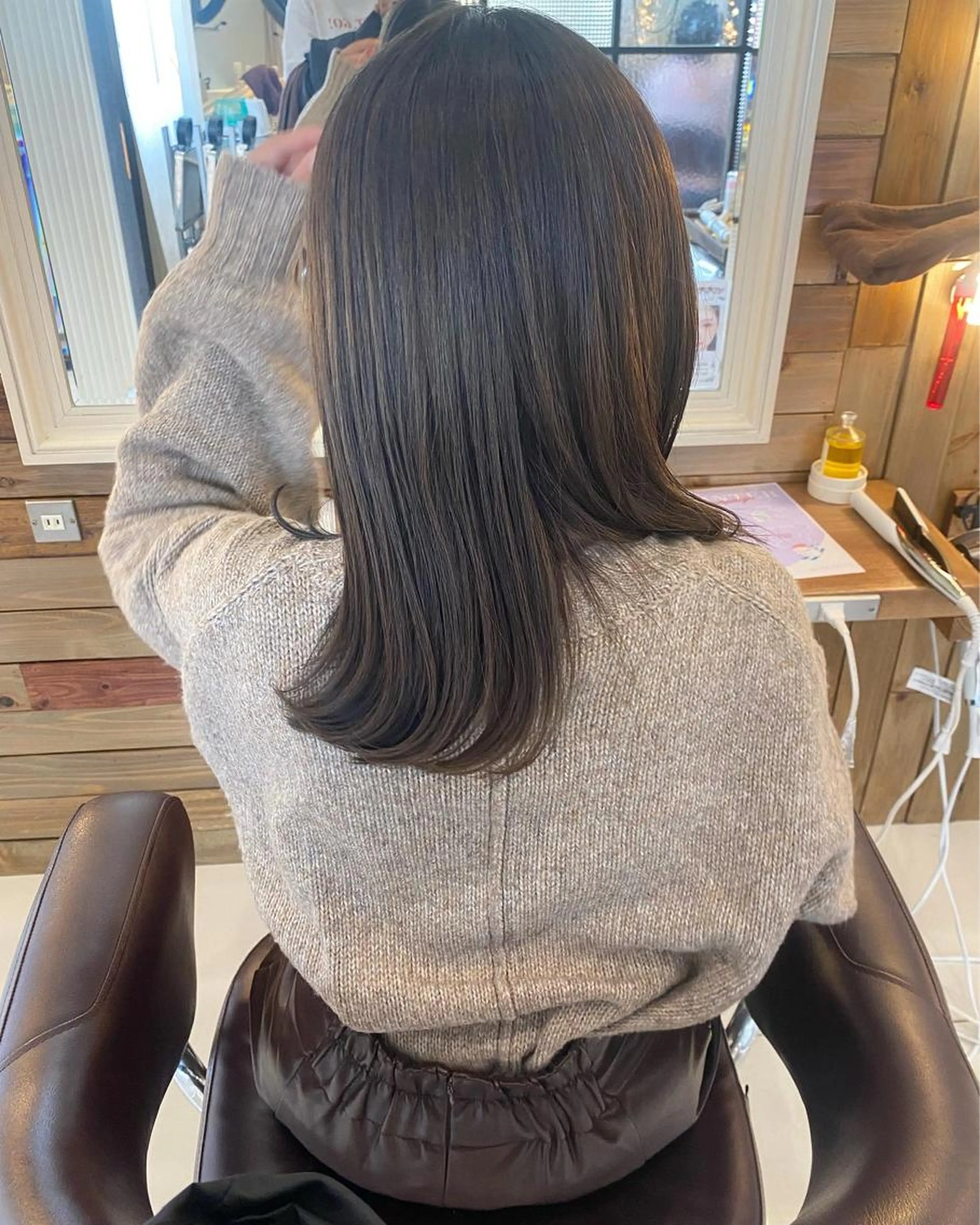 【期間限定🉐16:00以降限定🌙】艶カラー＋さらつやトリートメントの写真