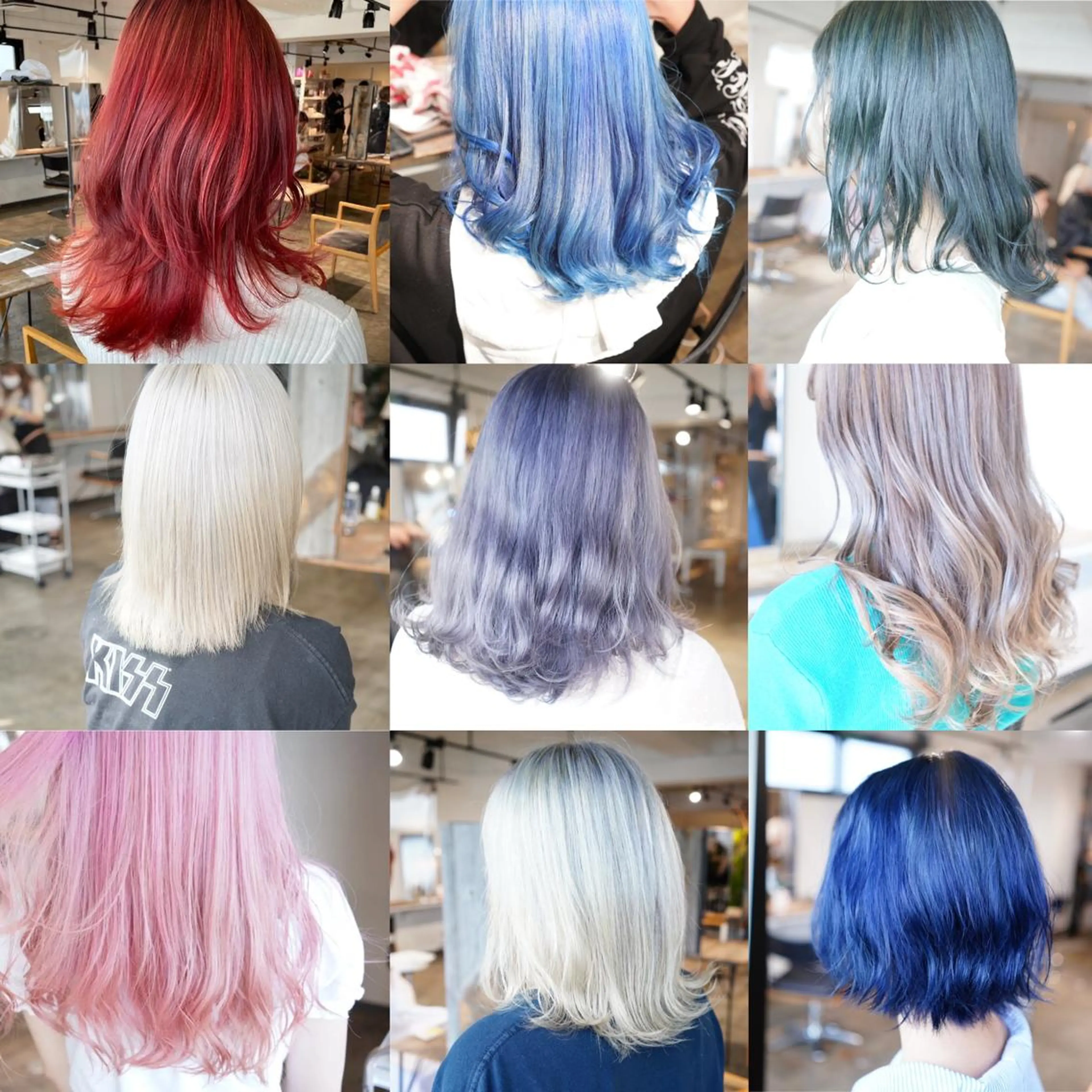 カラー ヘアカラー トリートメント ハイトーン/レイヤー /ケアブリーチ石川治のヘアスタイル