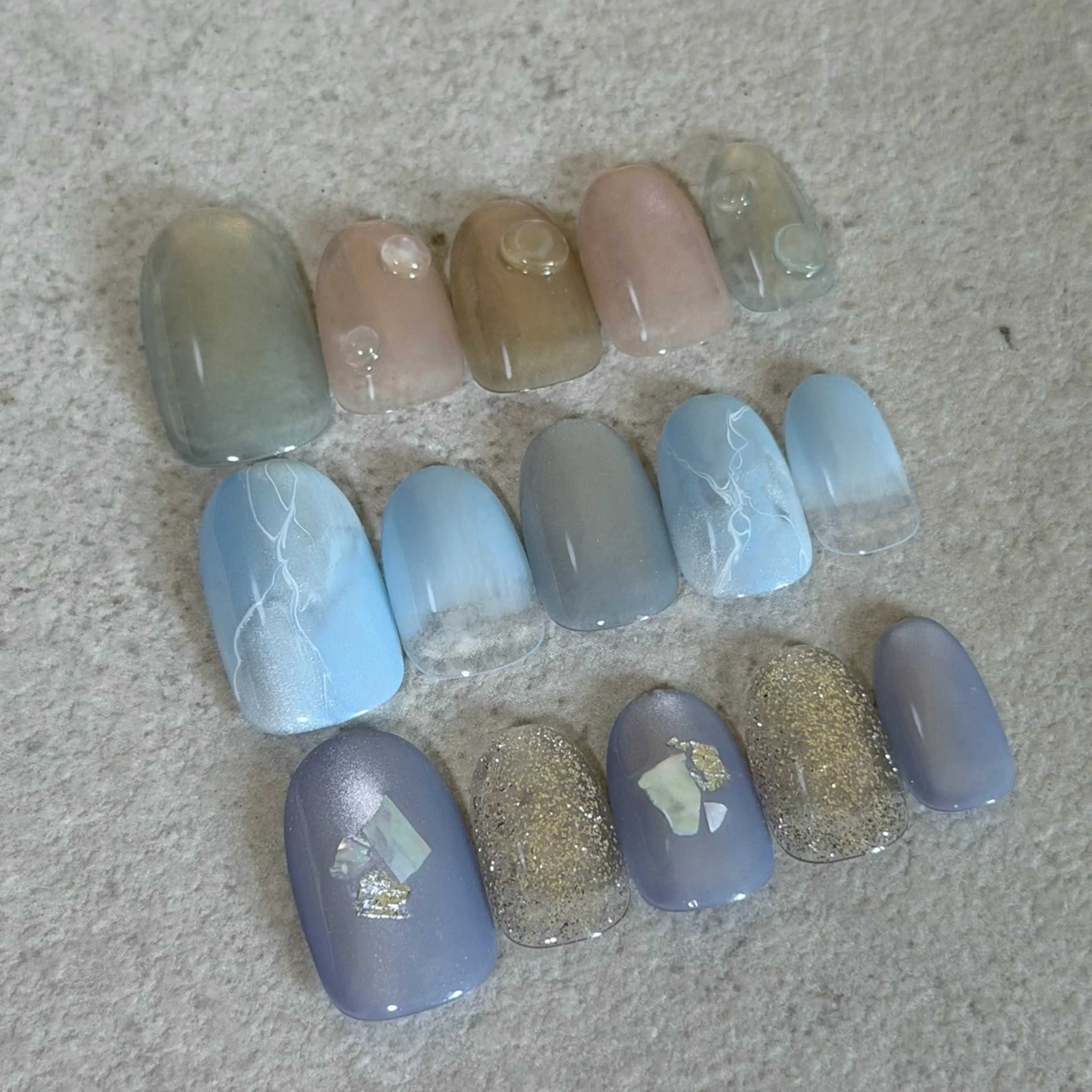 ネイル ハンドネイル soleil所属・舞鶴 奈々美のネイルデザイン