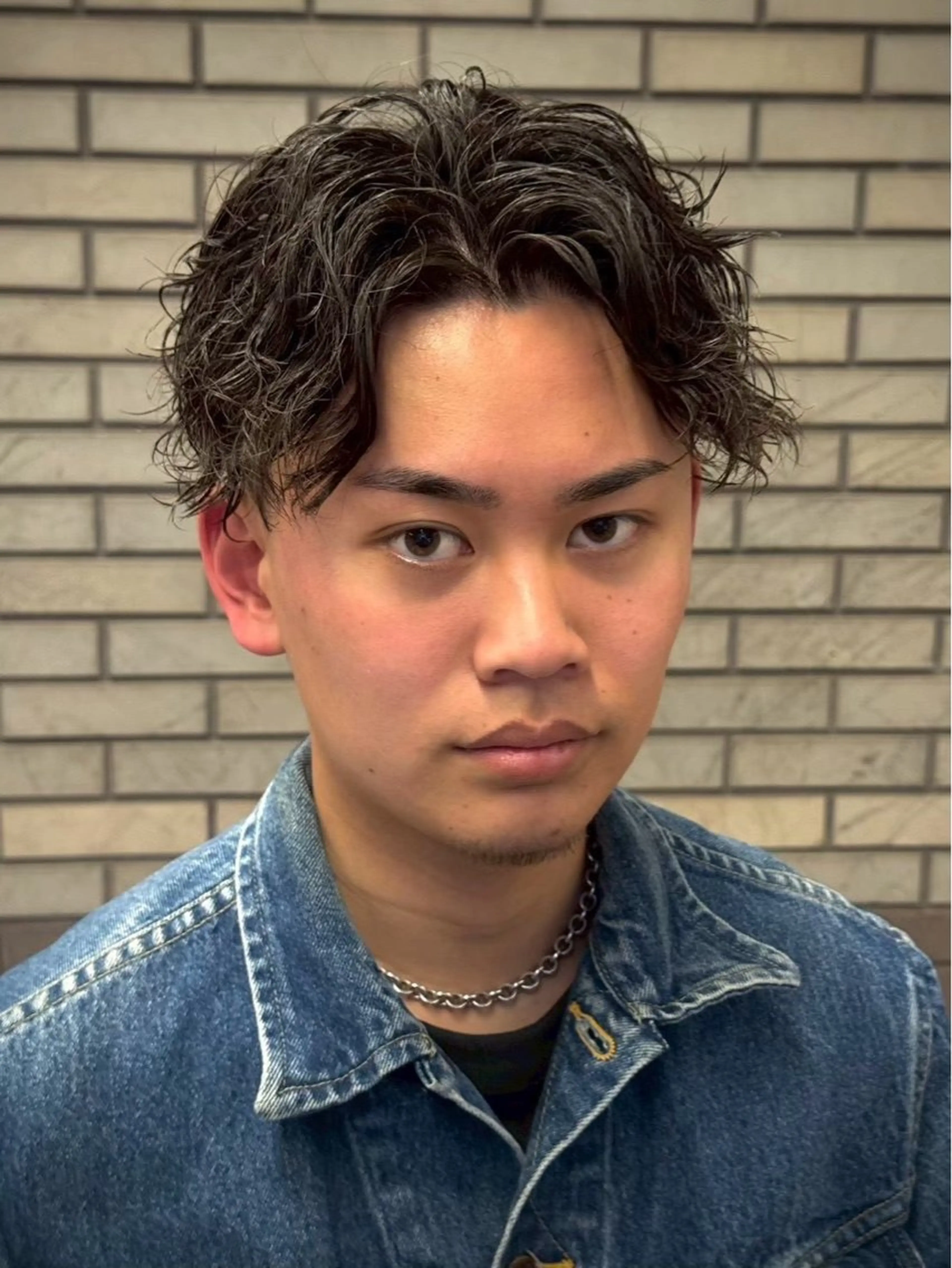 ミディアム 神山 輝利佑のヘアスタイル