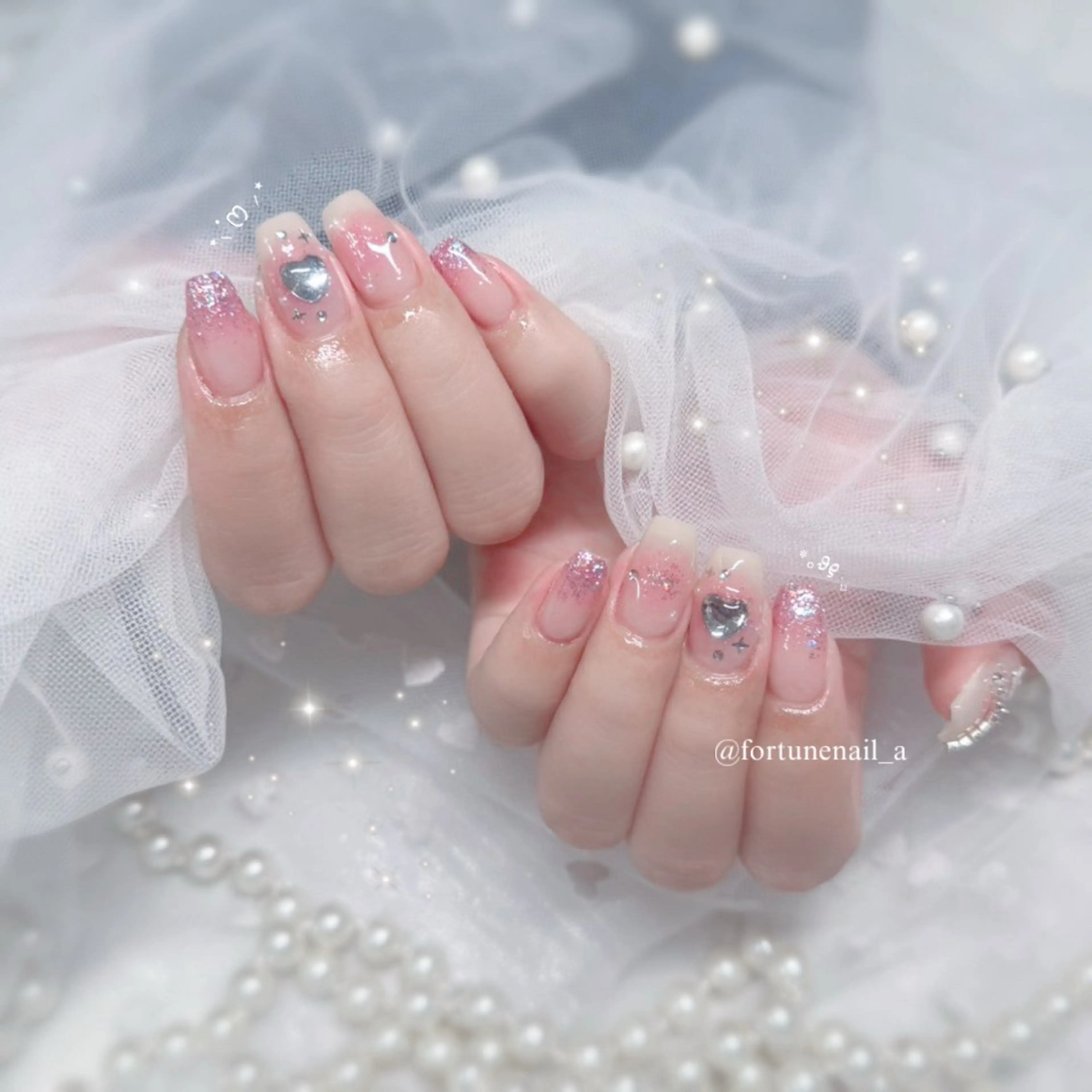 ネイル ハンドネイル ✩.*🎀 aoi🎀のネイルデザイン