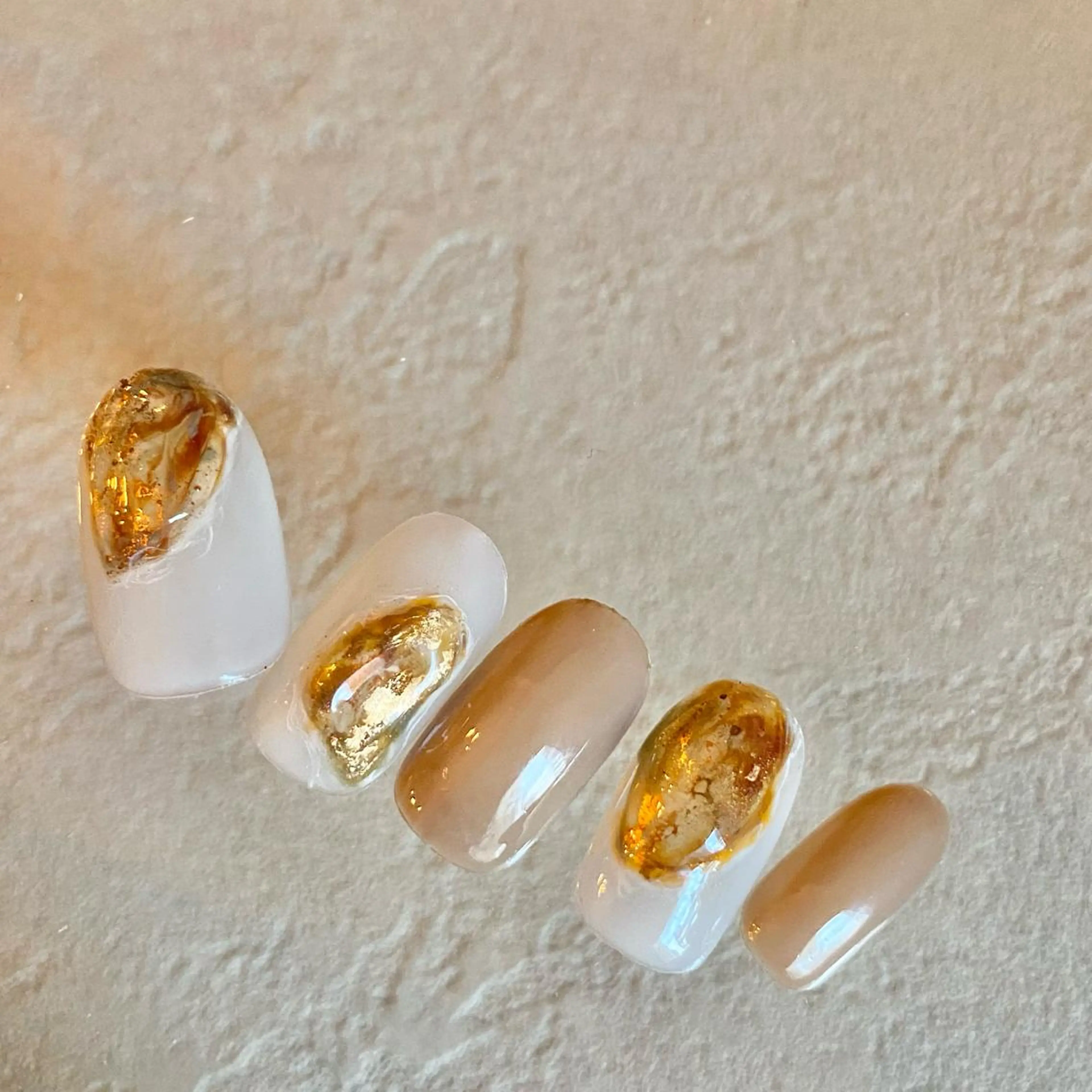 ネイル アートネイル フットネイル ニュアンスネイル 山田 貴子のネイルデザイン