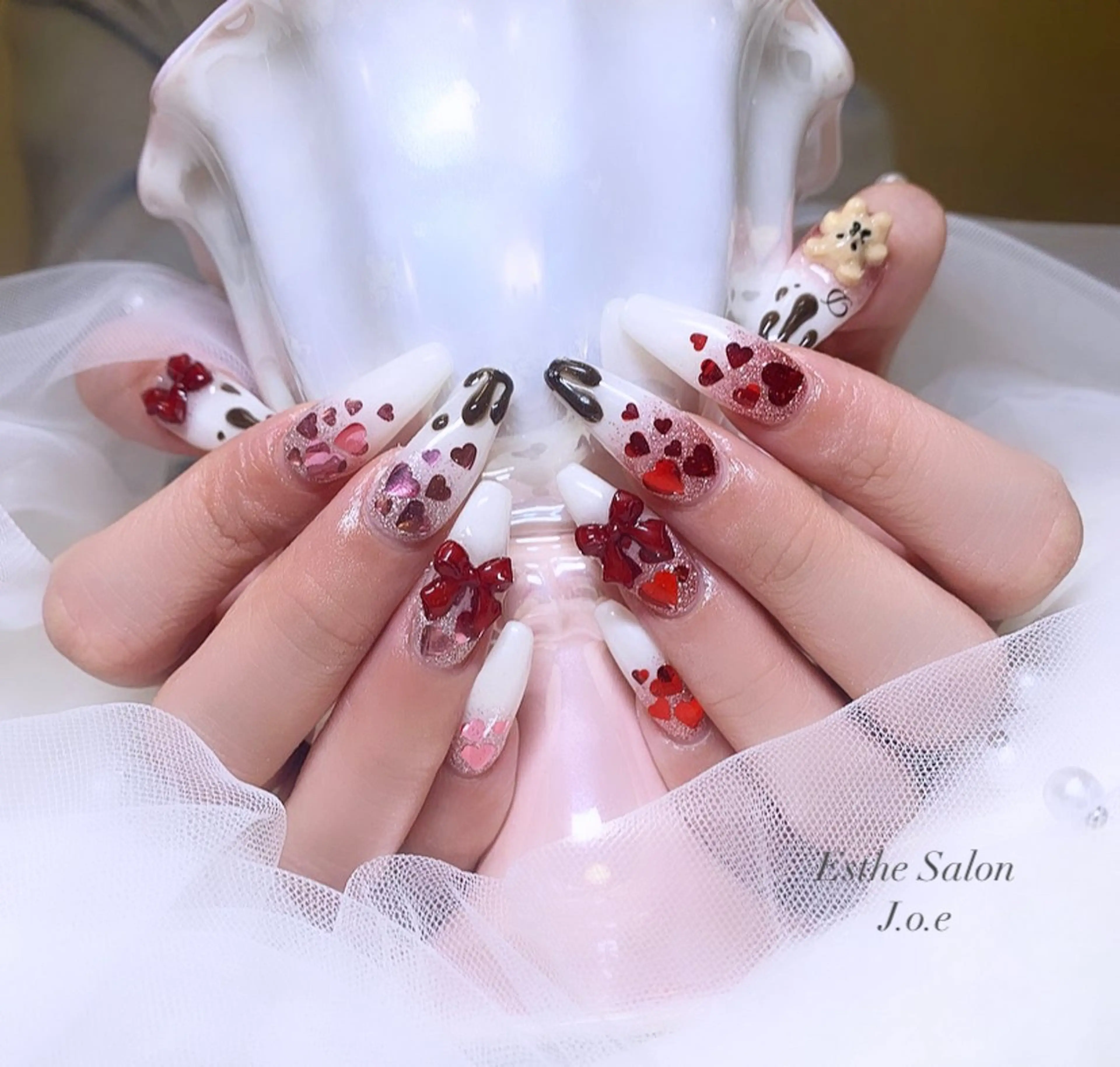 ꒰ ハンドネイル ꒱ 付け放題オフありの写真