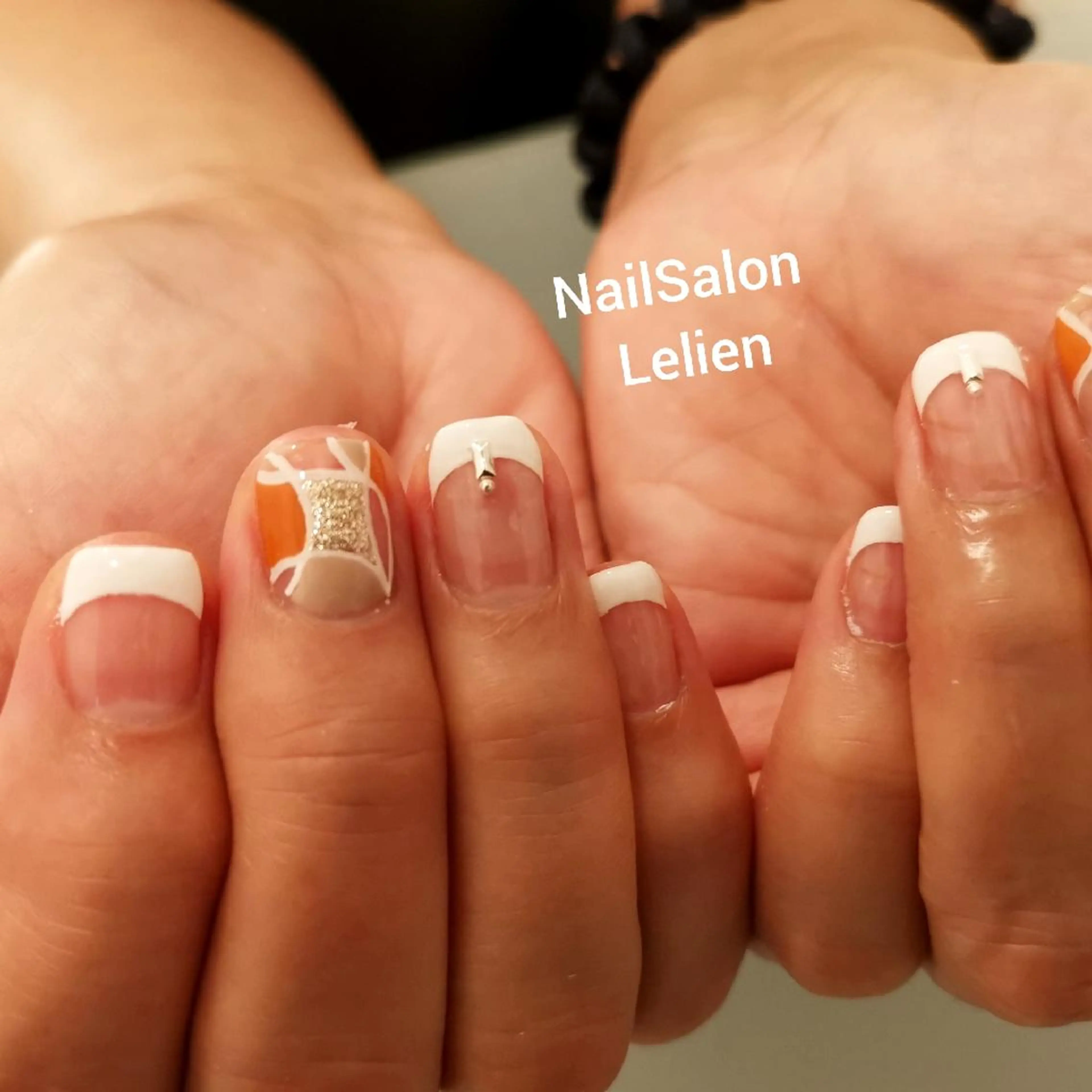 ネイル クリアネイル ネイルサロン Lelienルリエのネイルデザイン