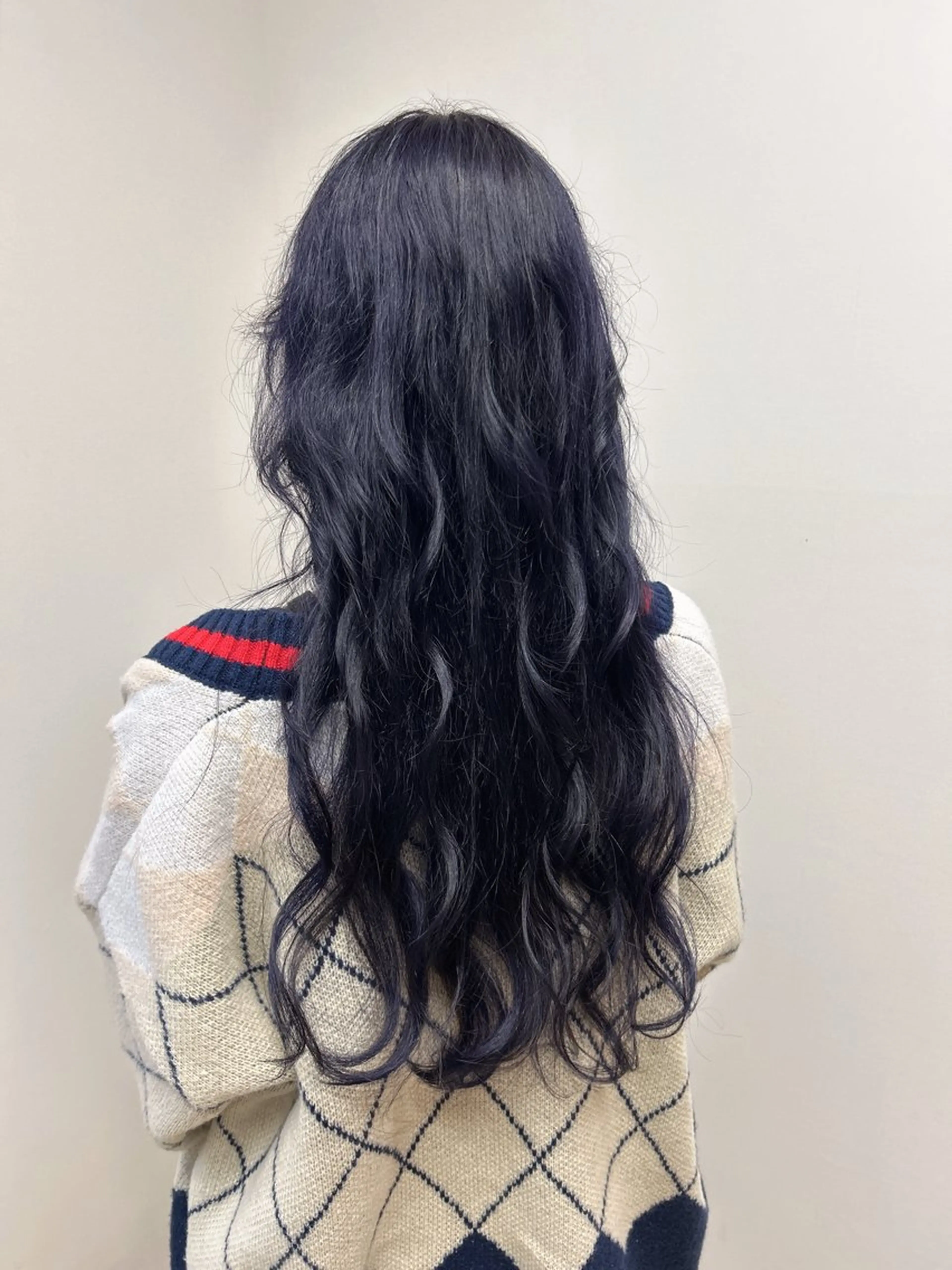 ロング カット 縮毛矯正 トリートメント 伶風/ボブ/ ハッシュカットのヘアスタイル