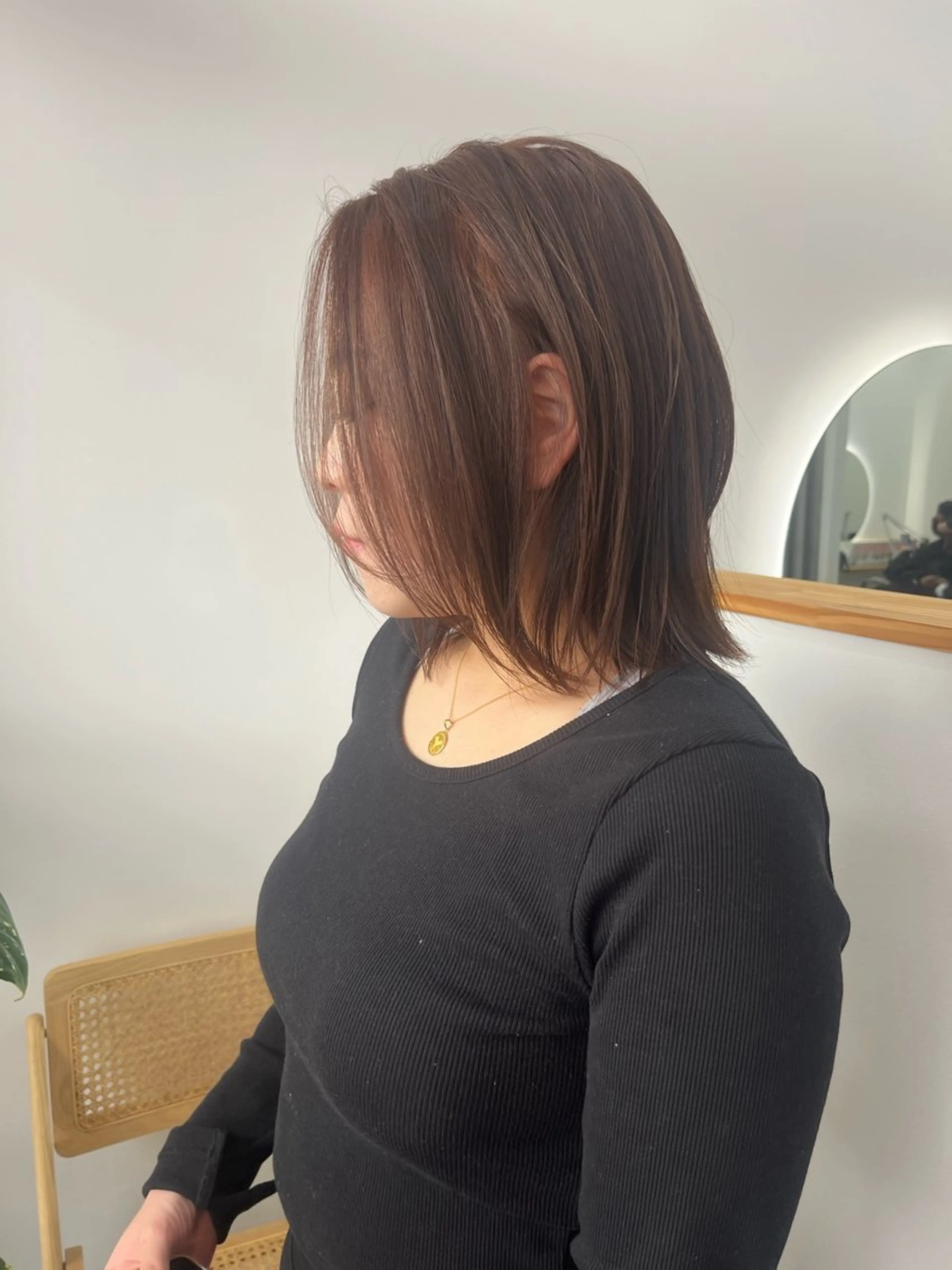 🎗️【髪質再生】 透明感カラー+5ステップバイカルテトリートメント🎗️の写真