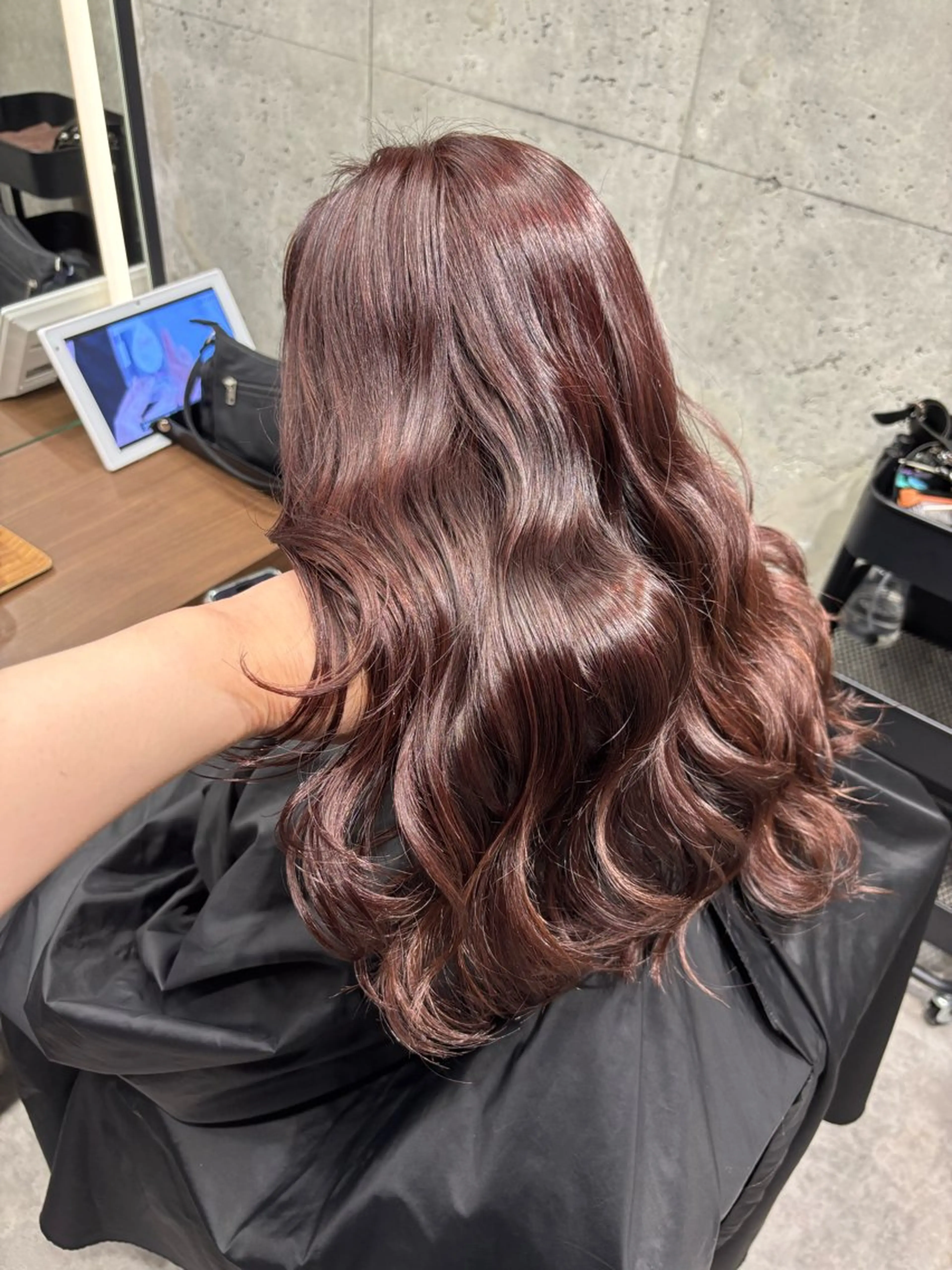 カラー ヘアカラー トリートメント 暖色/ハイトーン/ カラー/HBLのヘアスタイル