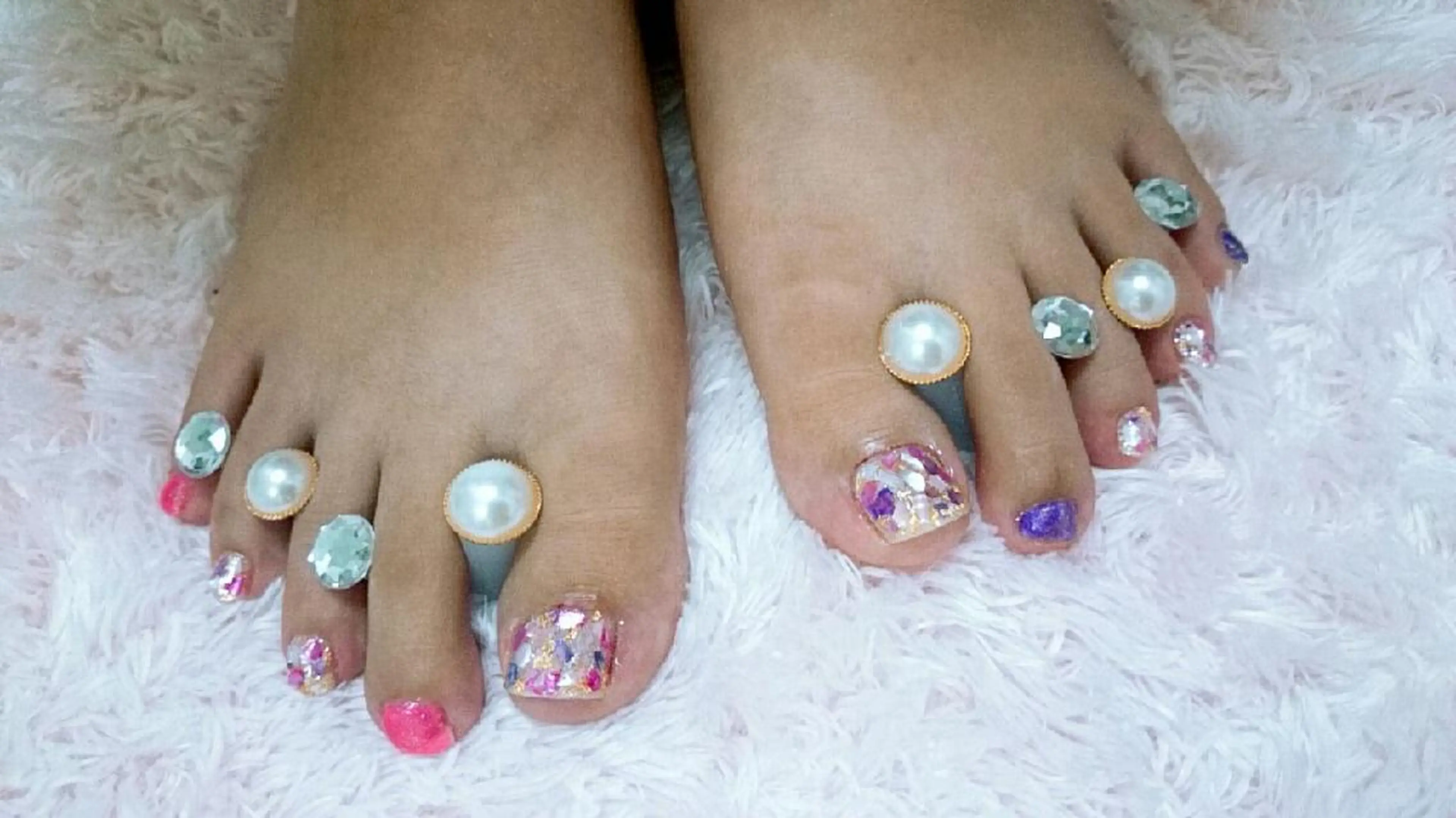 ネイル フットネイル フットネイル JEWEL nailのネイルデザイン