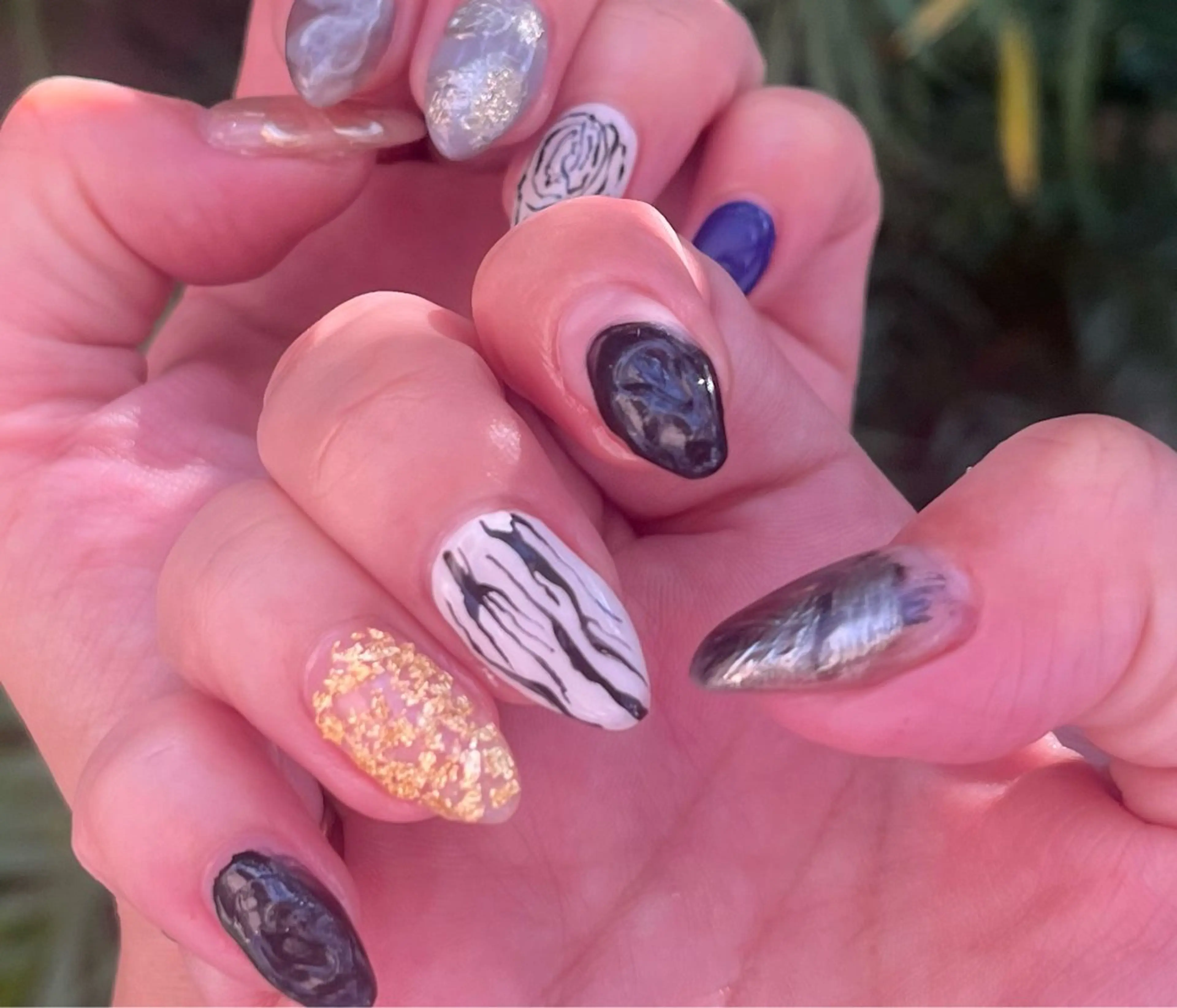 ネイル ハンドネイル ouchi. de.nailのネイルデザイン