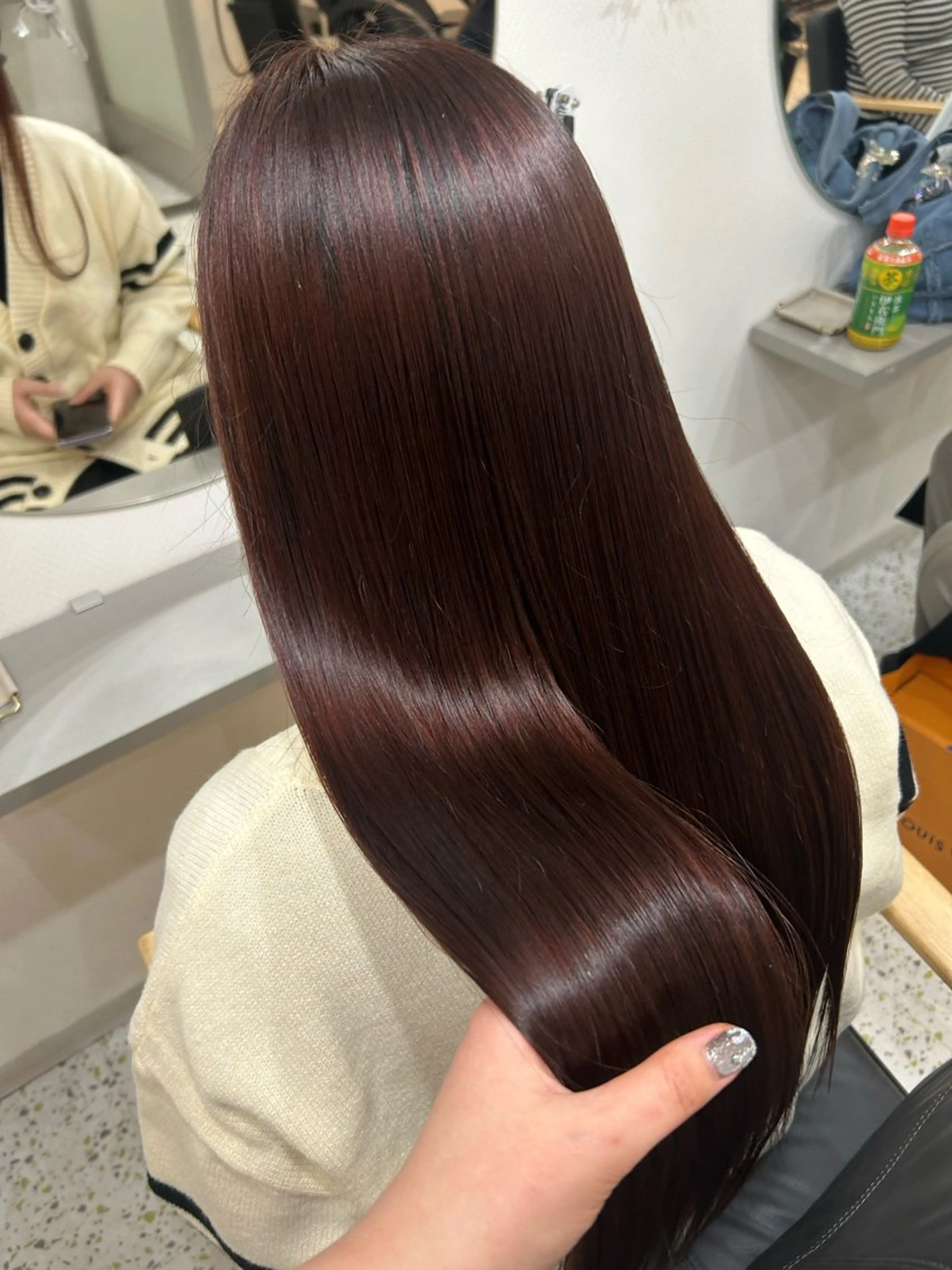 ロング カラー ヘアカラー 遠峯 海晴のヘアスタイル