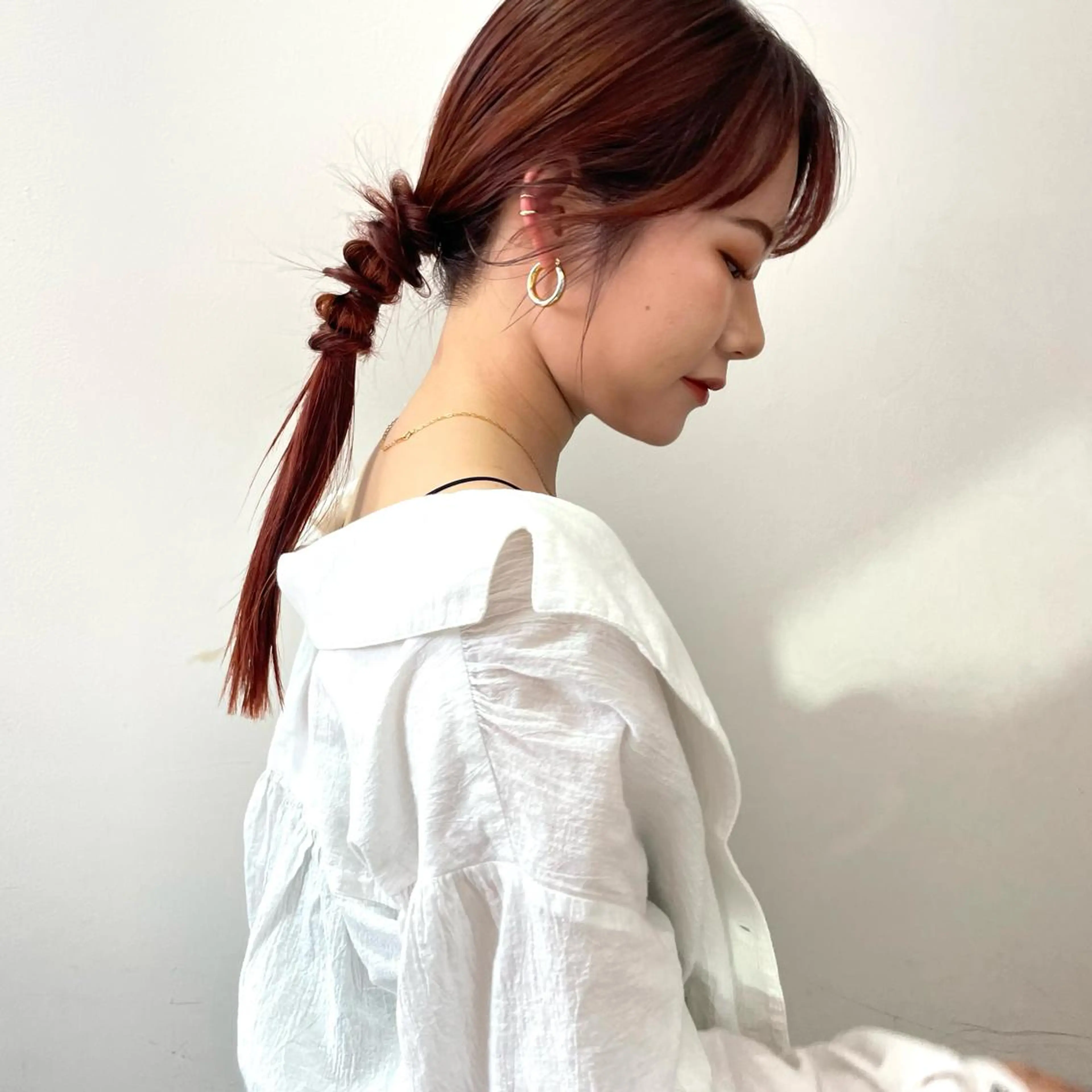 ヘアアレンジの写真
