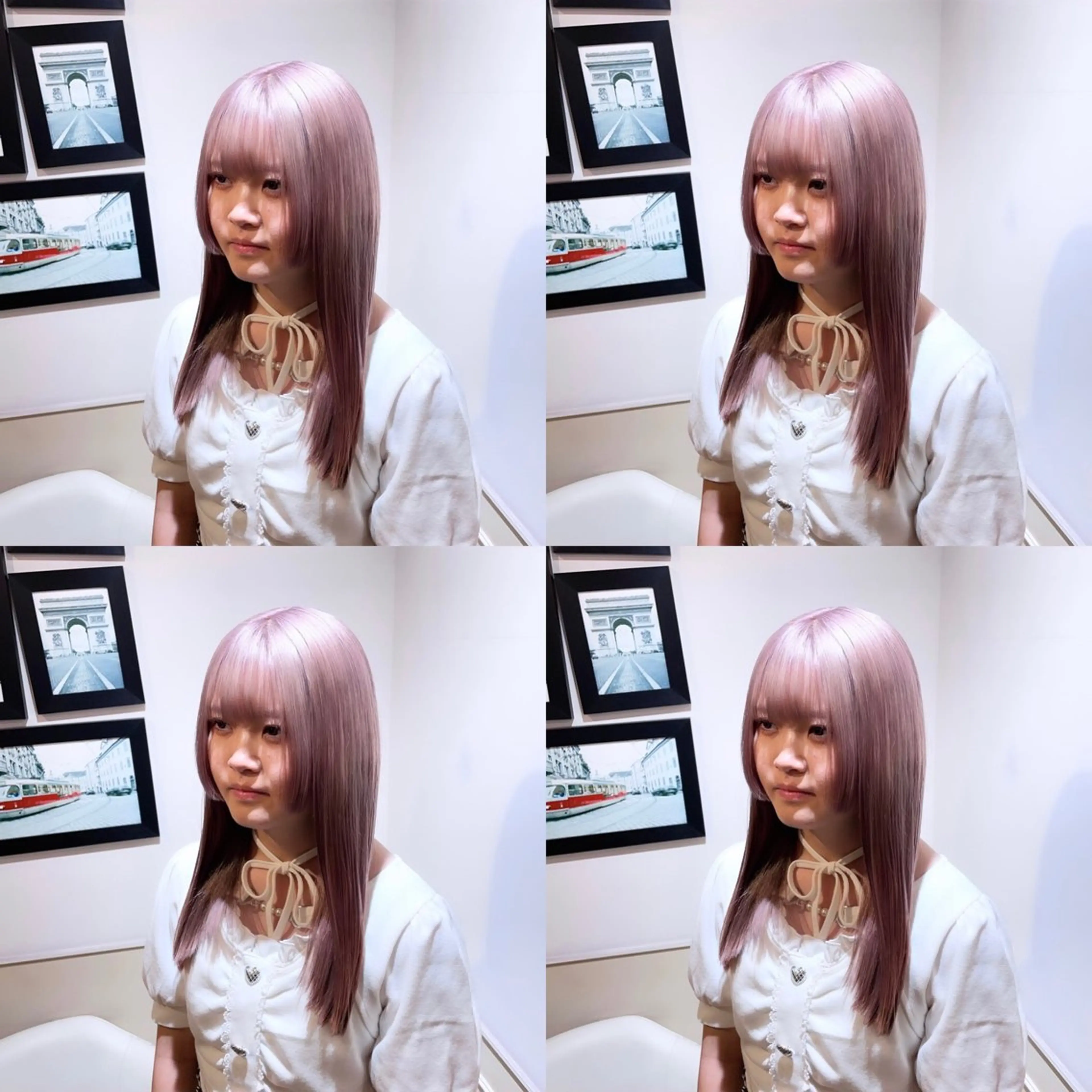 ロング カラー ベージュカラー ピンクカラー ピンクベージュ 🌟トップデザイナー 高橋🌟のヘアスタイル