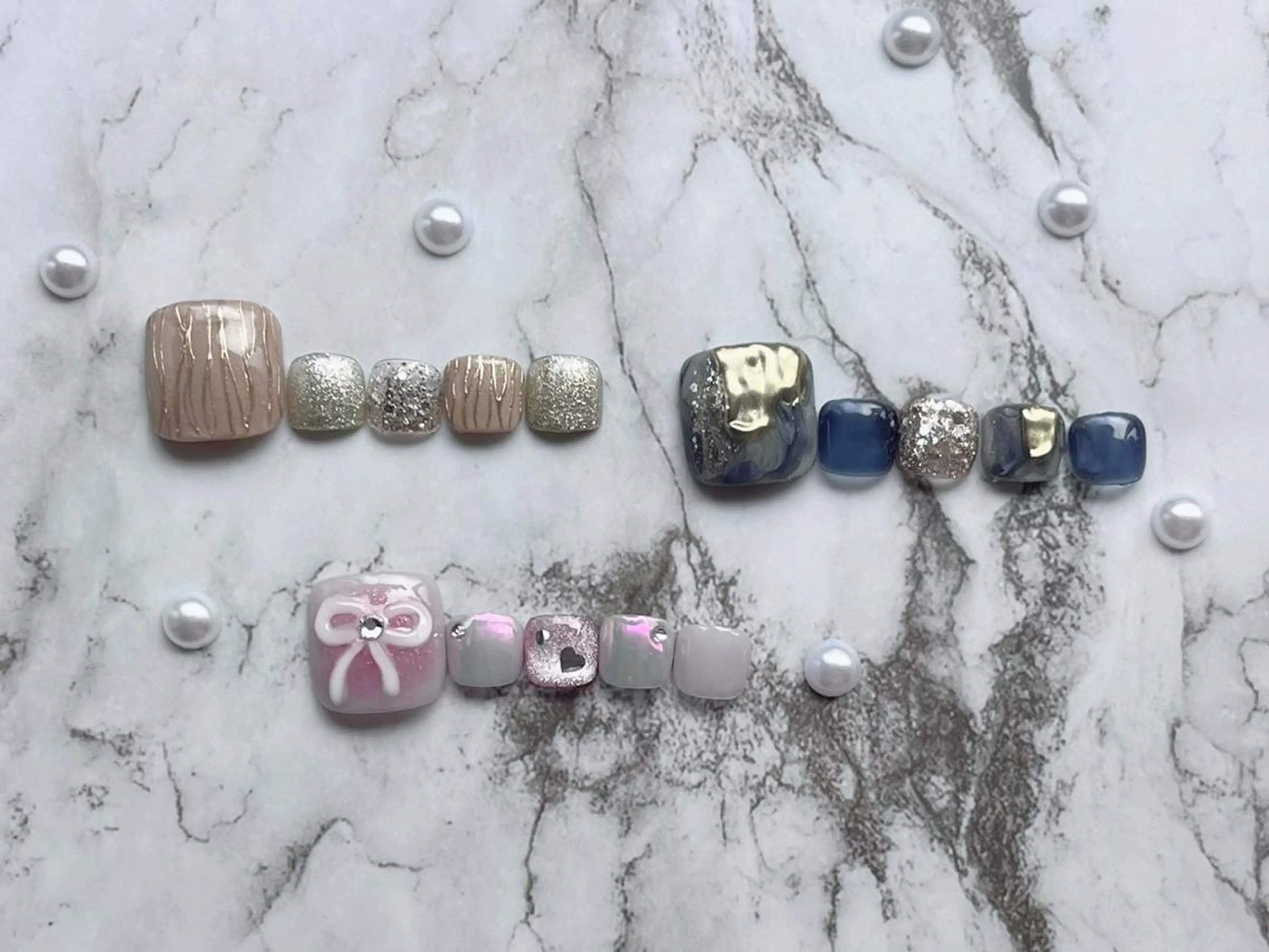 ネイル フットネイル Verest 西荻窪のネイルデザイン