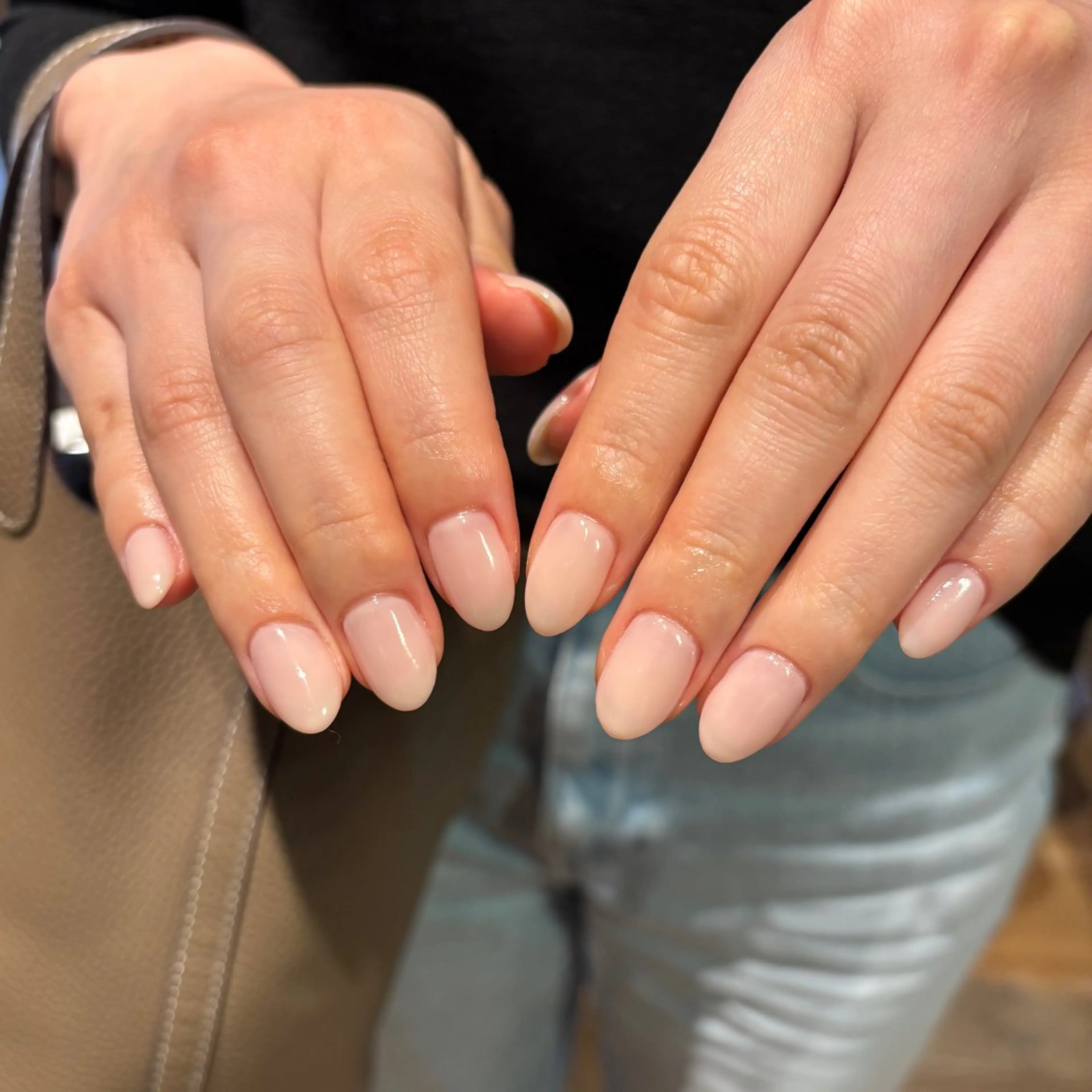 ネイル ワンカラーネイル モデル募集🍑渋谷 Nanamiのネイルデザイン