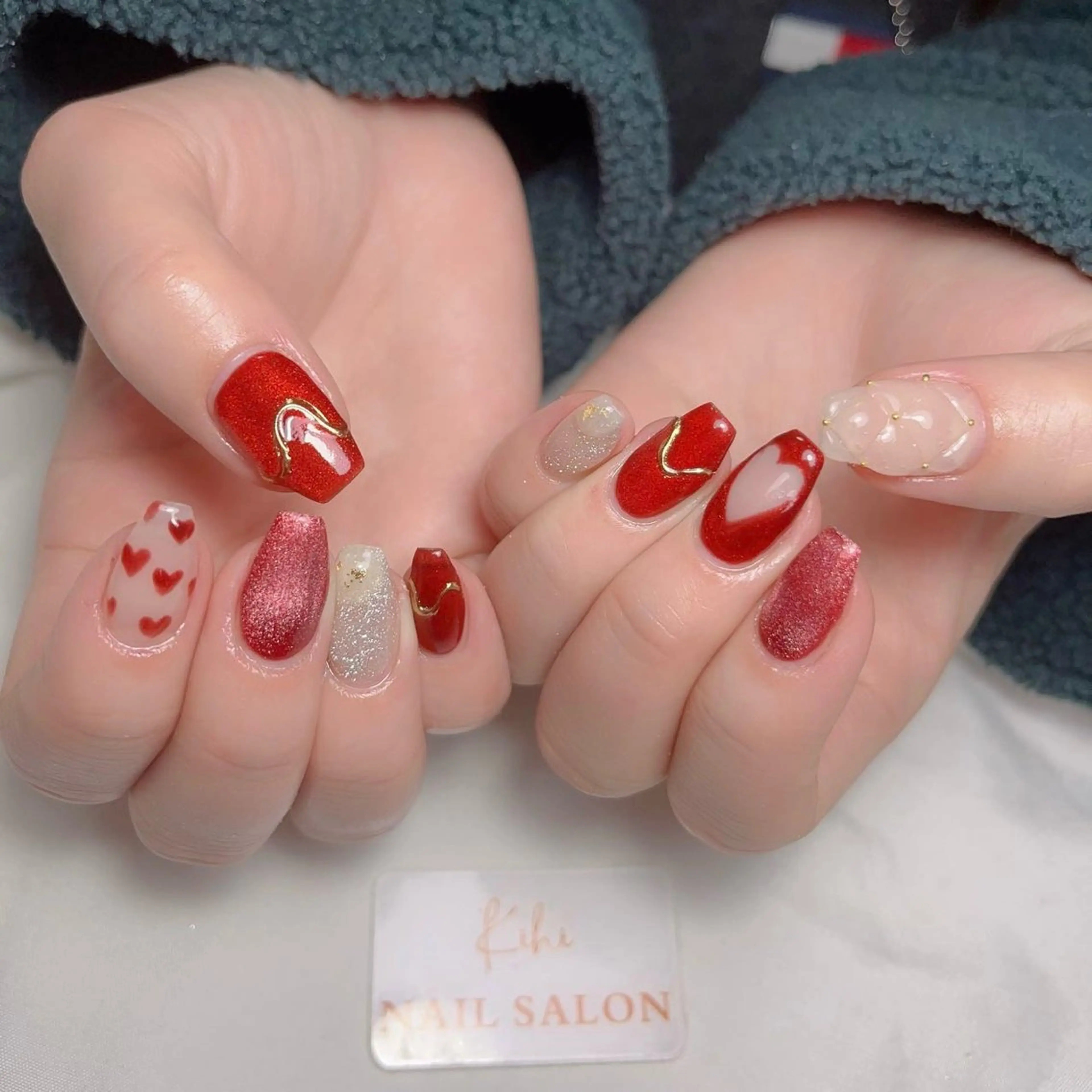 ネイル アートネイル フレンチネイル ジェルネイル グラデーション 韓国ネイル ハンドネイル 💕鈴木ユリ パラジェル/オフ無料のネイルデザイン