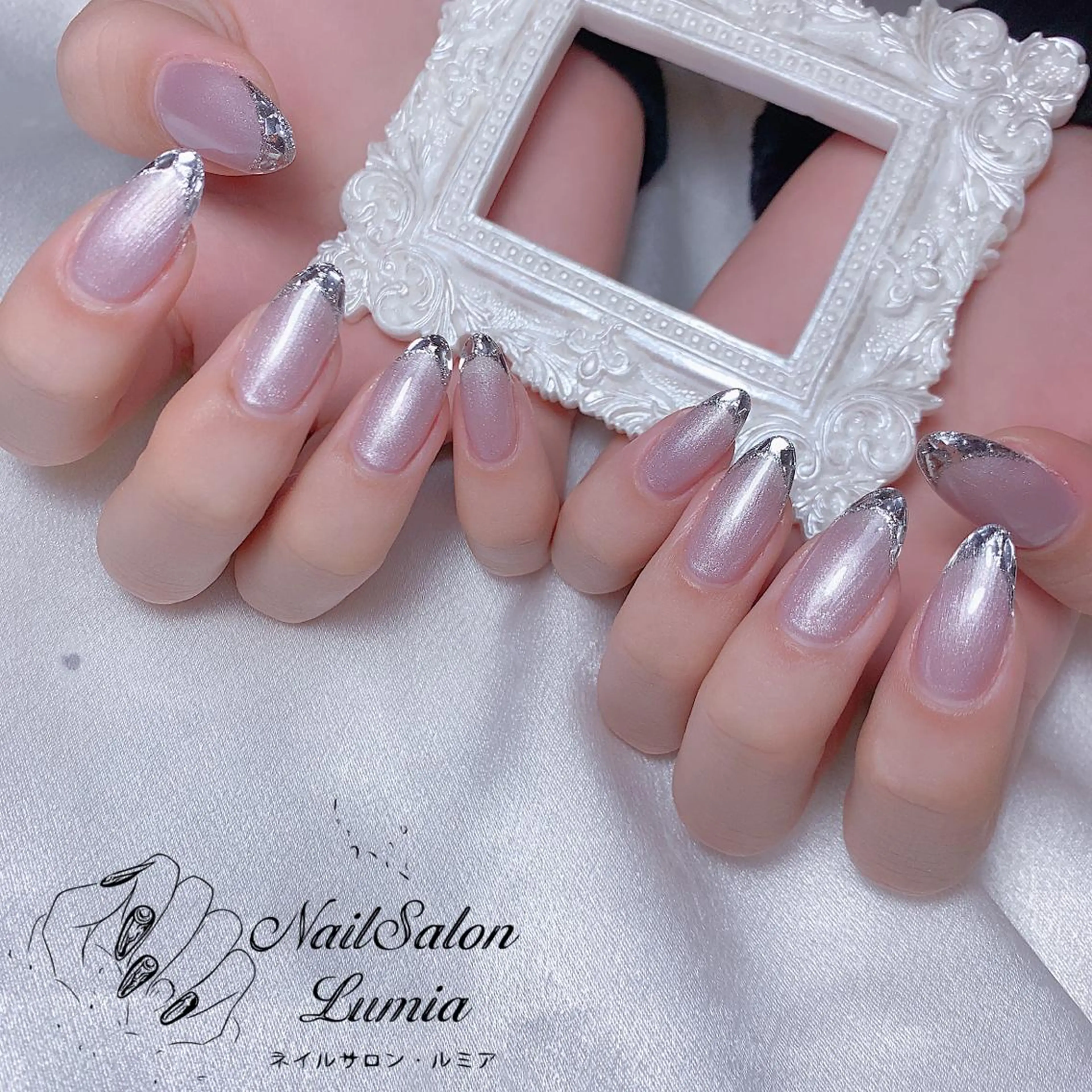 ネイル ハンドネイル ネイルサロン ルミア Lumia 店長のネイルデザイン