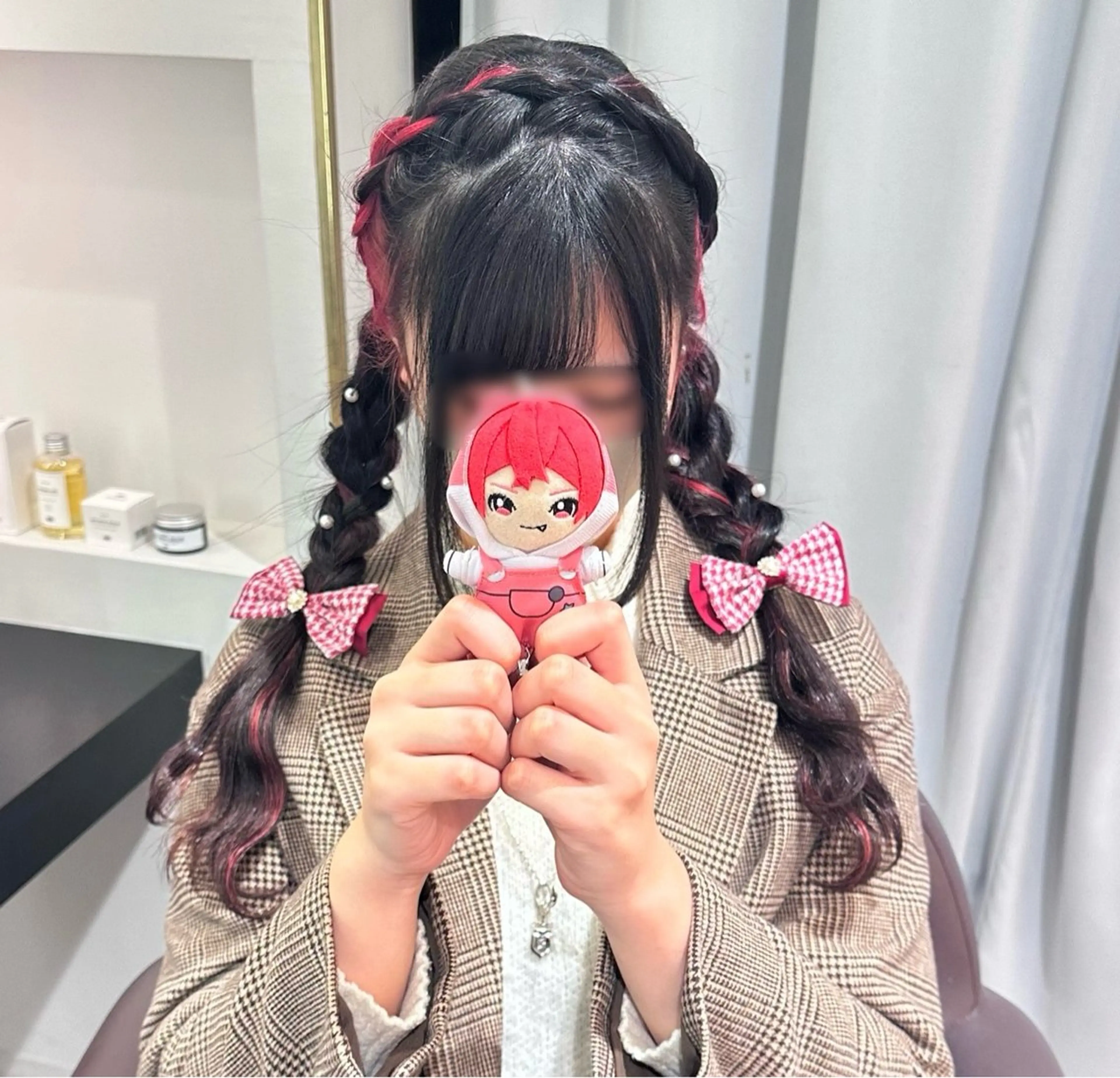 🎀編みカチュツインテール🎀の写真