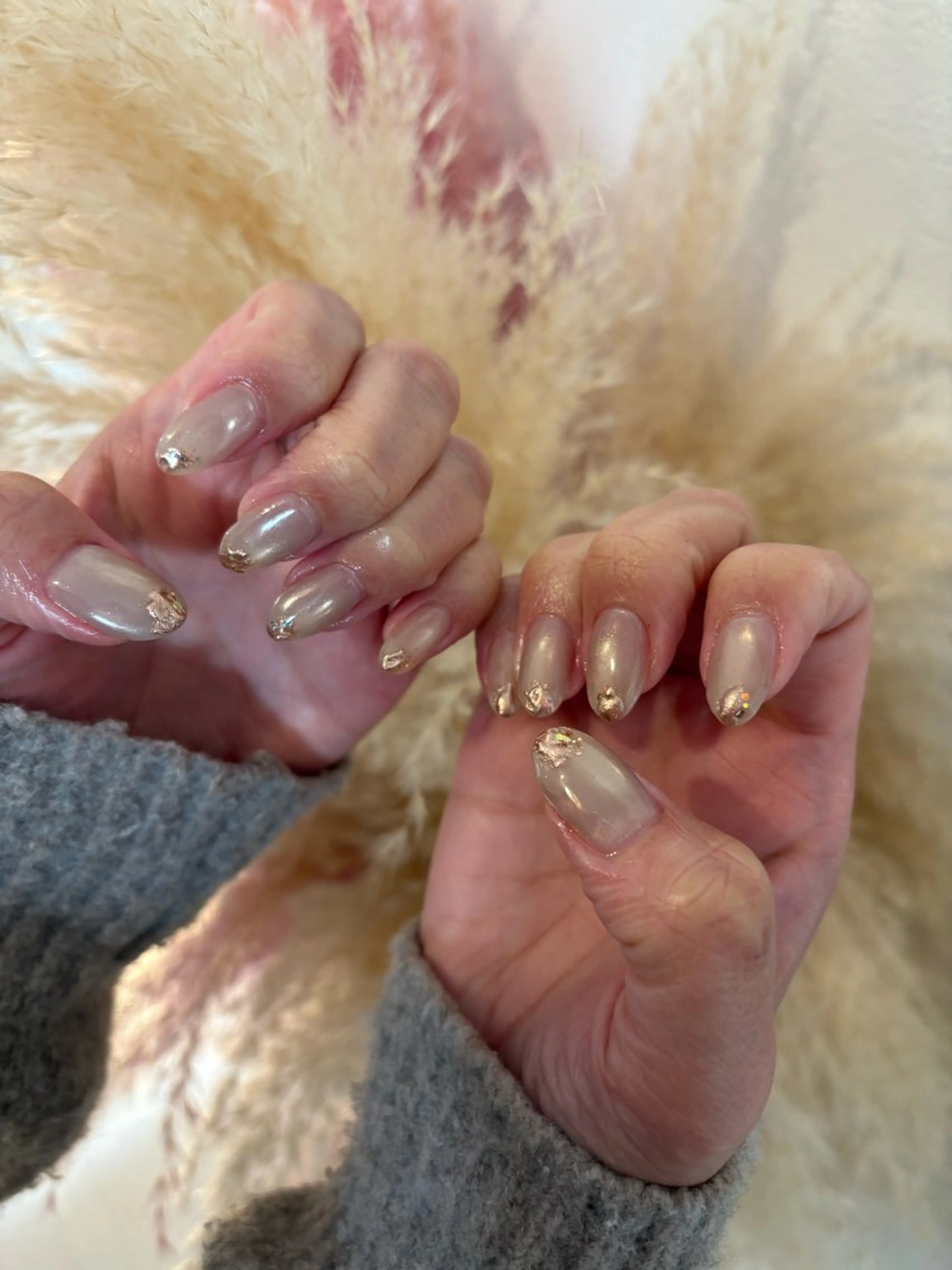 ミディアム ハンドネイル mou mou nailのネイルデザイン