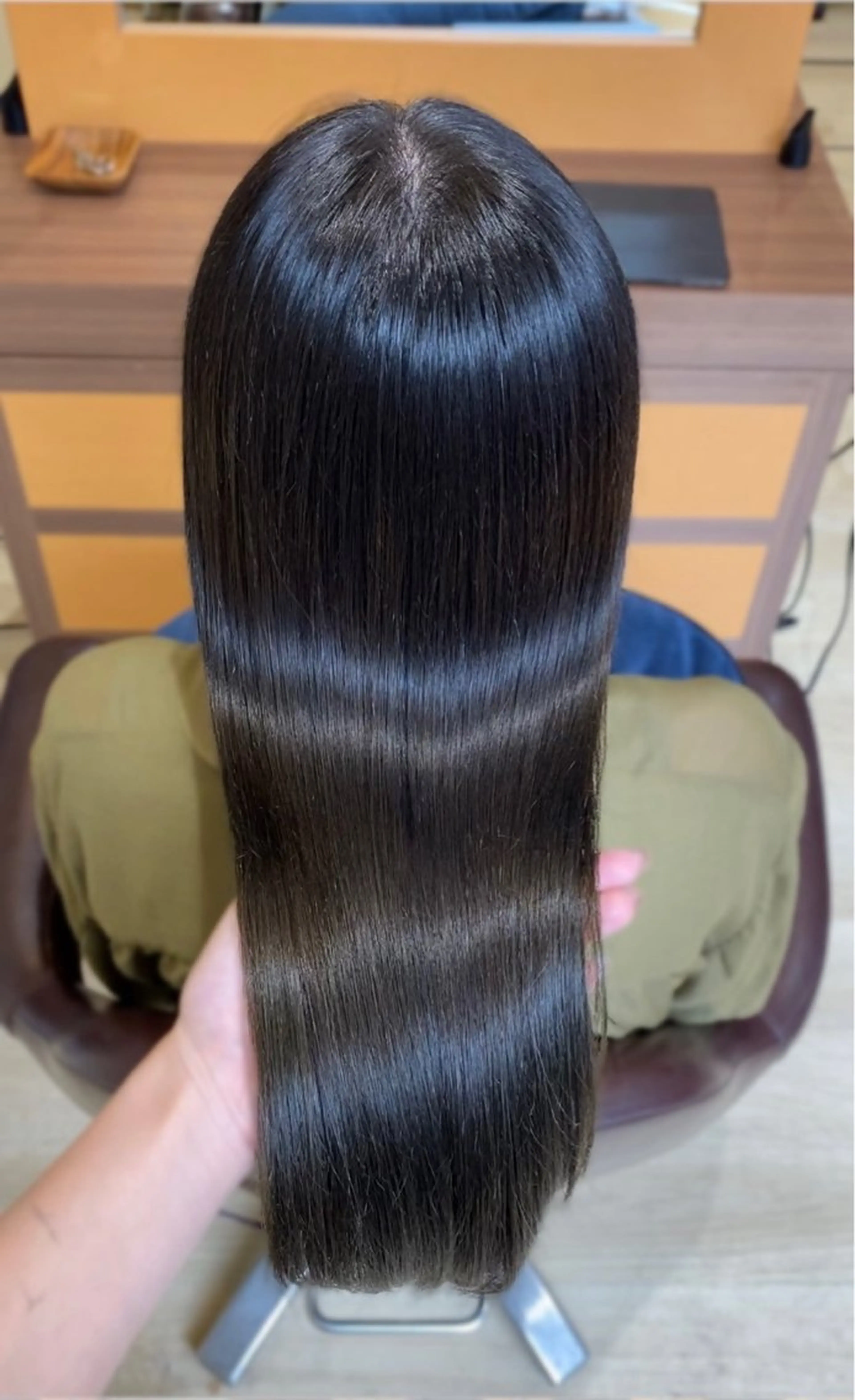 カット 縮毛矯正 トリートメント RINA🦋 【韓国風/艶髪】のヘアスタイル