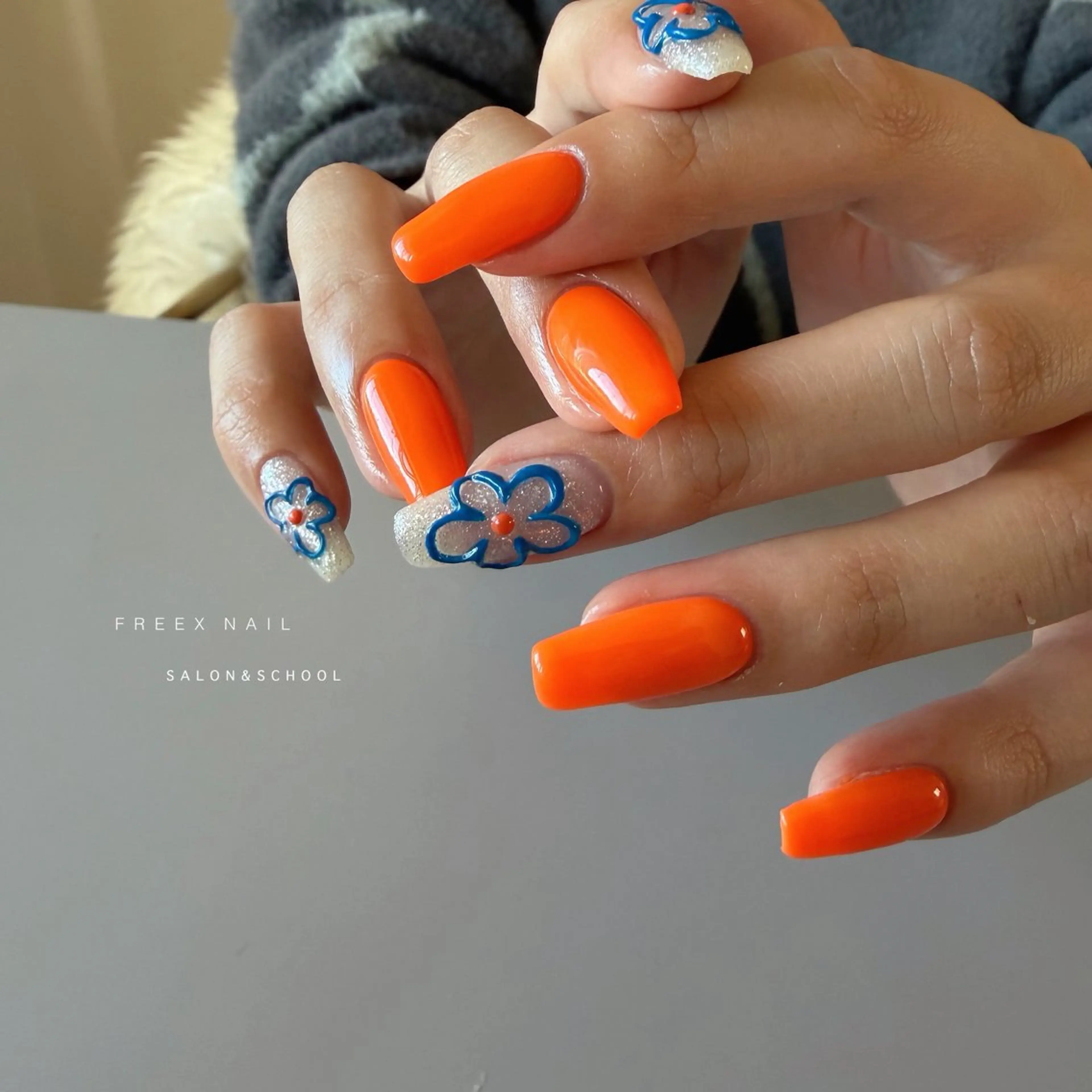 ネイル ハンドネイル フットネイル freex nail /ニュアンス/個性派のネイルデザイン