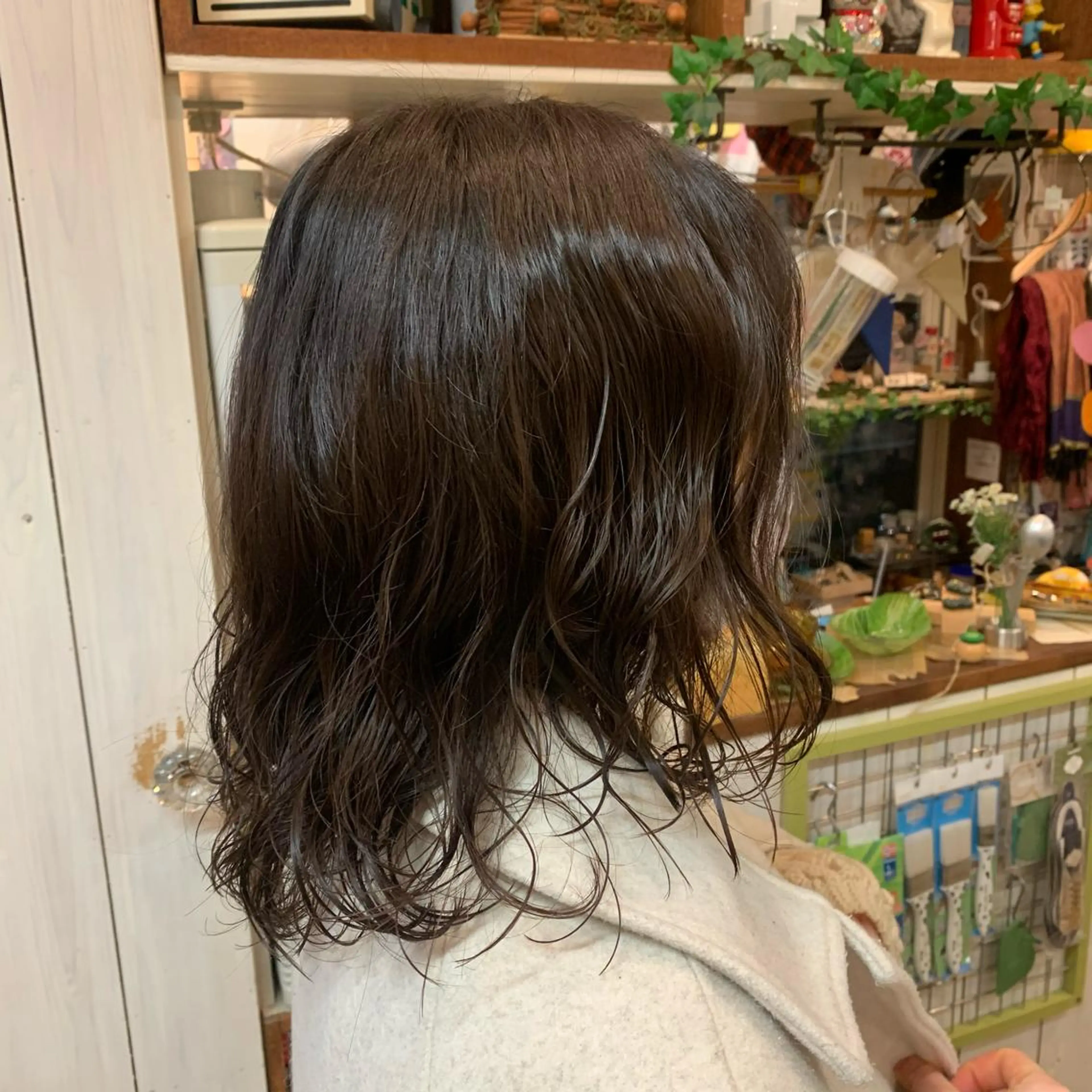 ミディアム “ととのう”ヘッドス パ🌿本多麻亜優のヘアスタイル