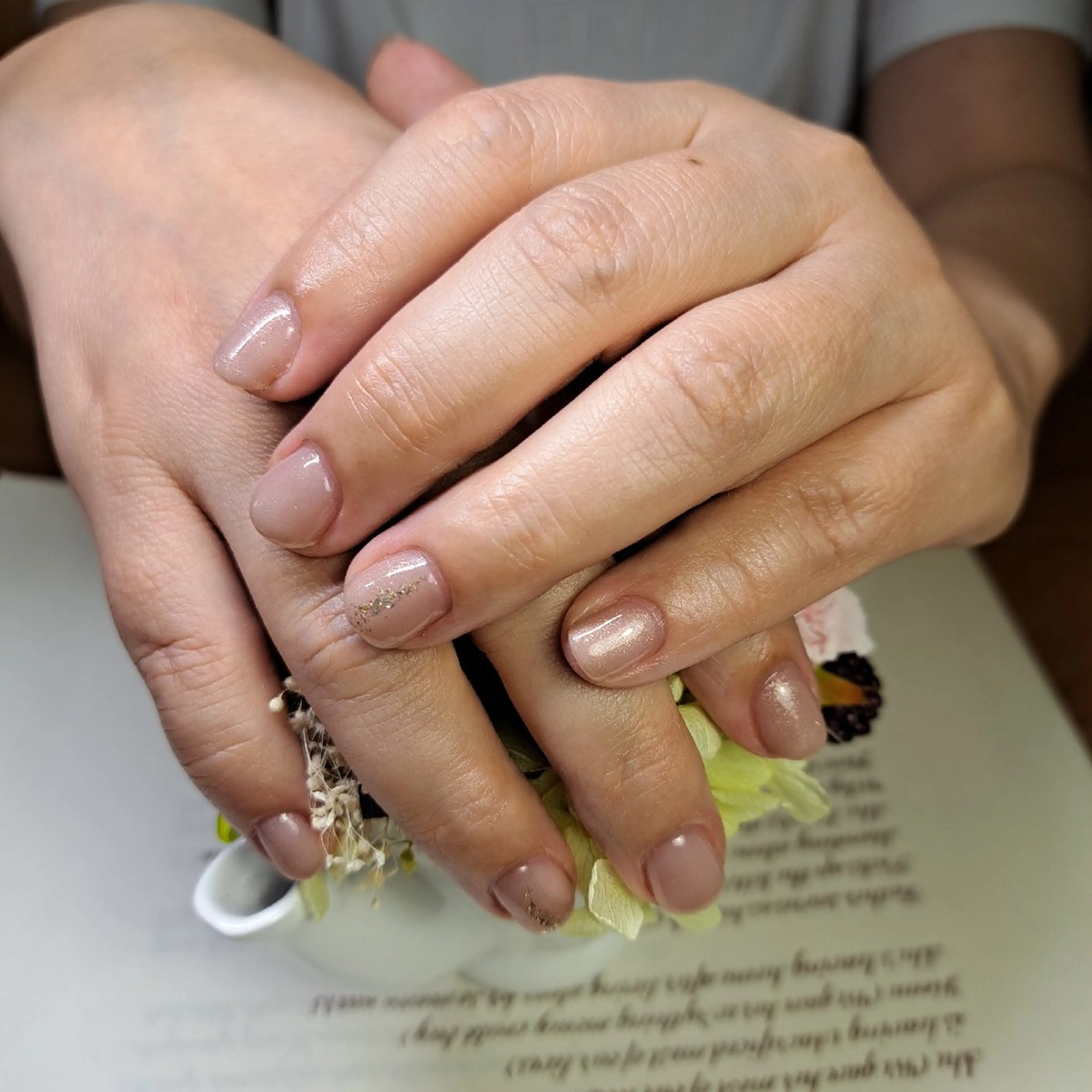 ネイル シンプルネイル HAYASHI  Nのネイルデザイン