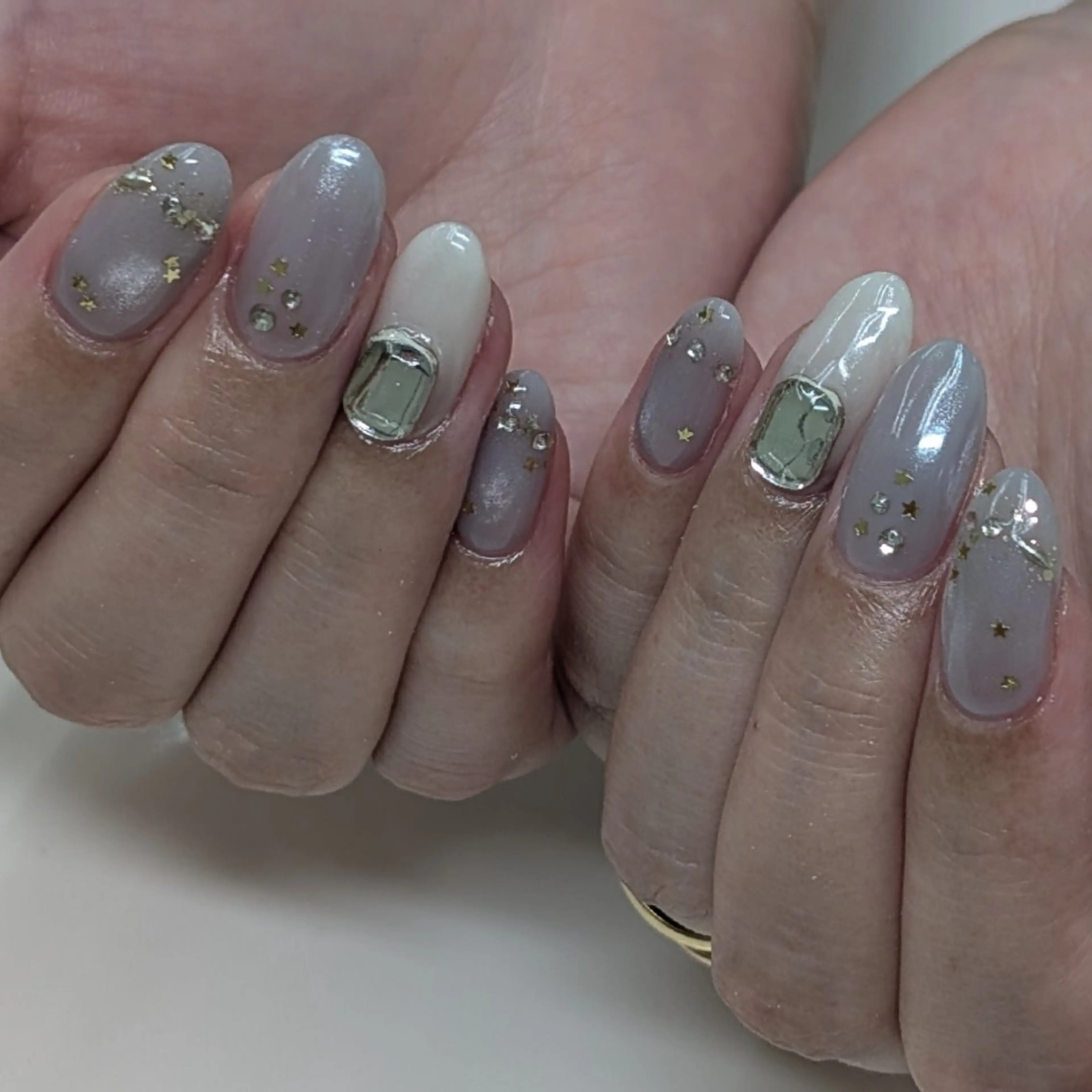 ネイル ハンドネイル ᑎᗩIᒪ｜ᗰIᗰI｜ _५✍️Satou.のネイルデザイン