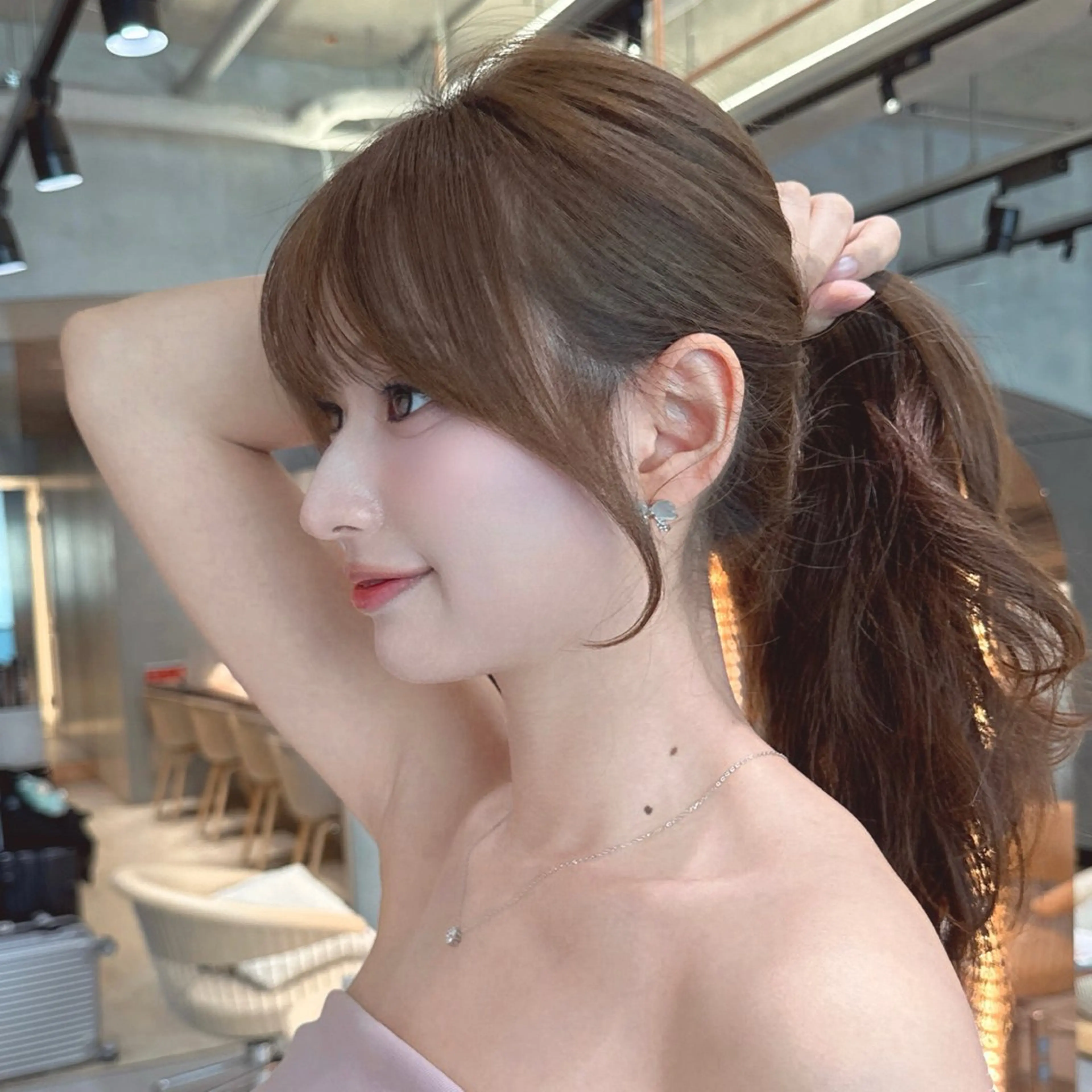 ✨ご新規様限定✨【前髪・顔周りカット+似合わせカラー+3step髪質改善トリートメント】の写真