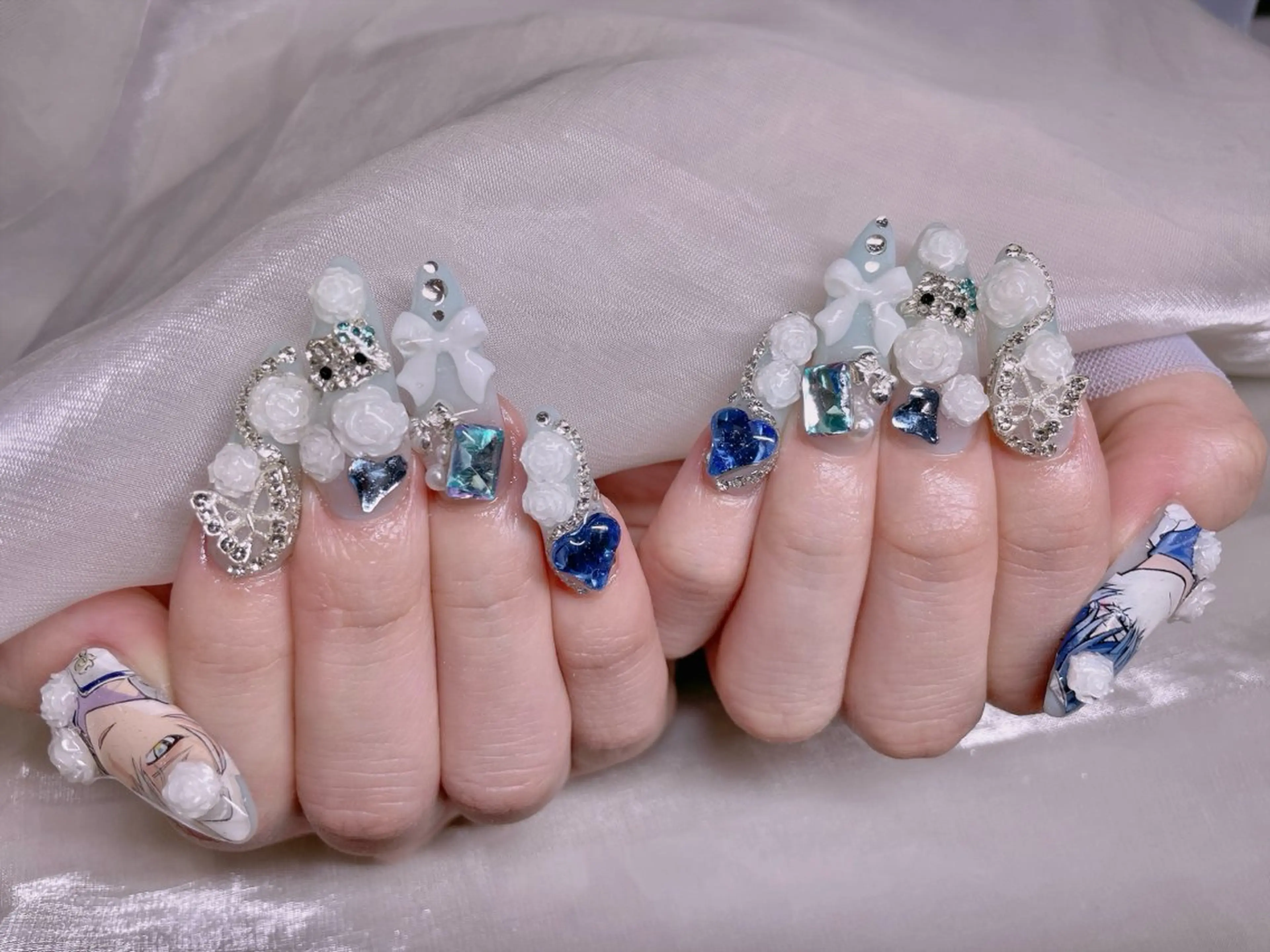 ネイル 長さだし専門店 M2　rikaのネイルデザイン