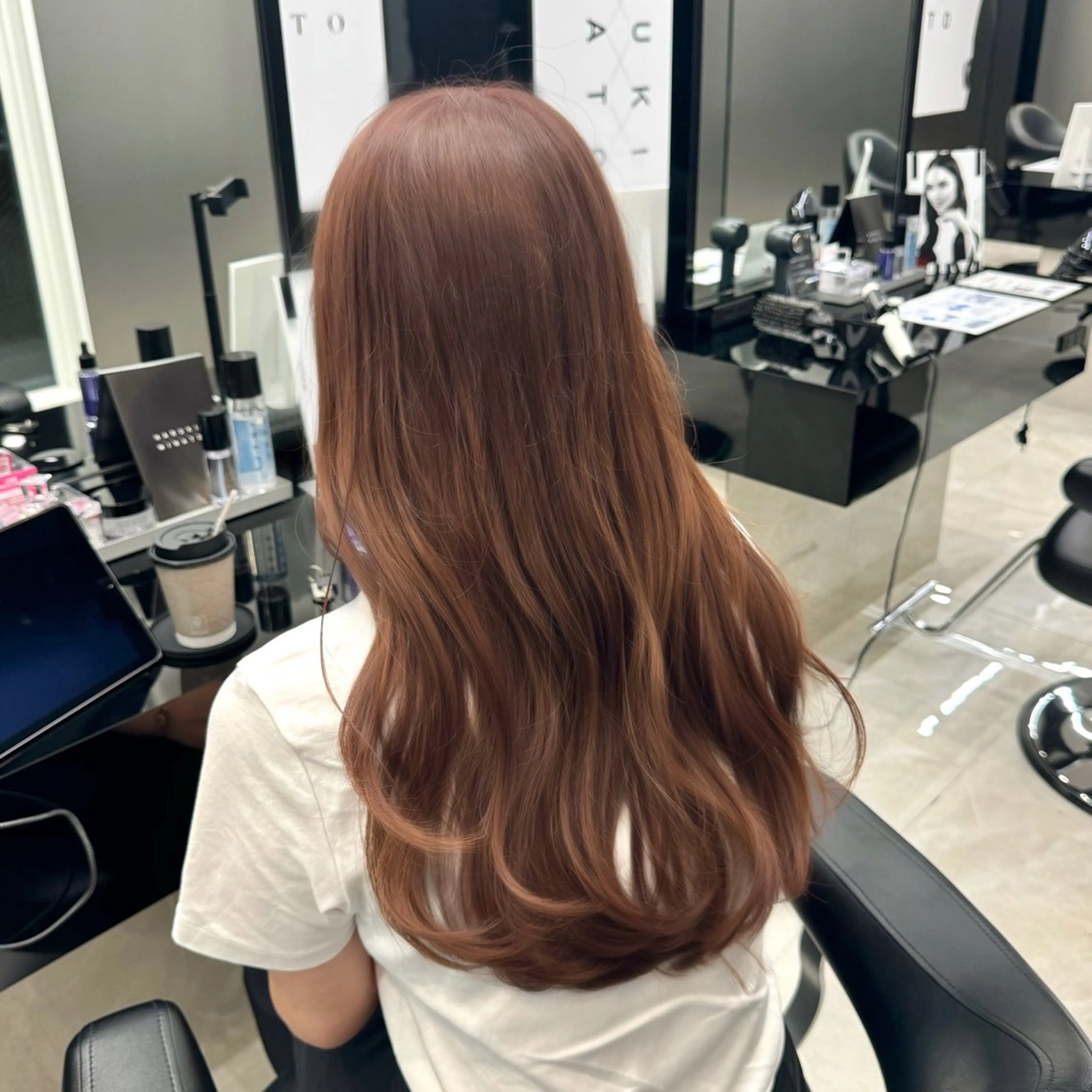 セミロング カラー ヘアカラー トリートメント 新宿/顔周りカット/ レイヤー/がっきーのヘアスタイル