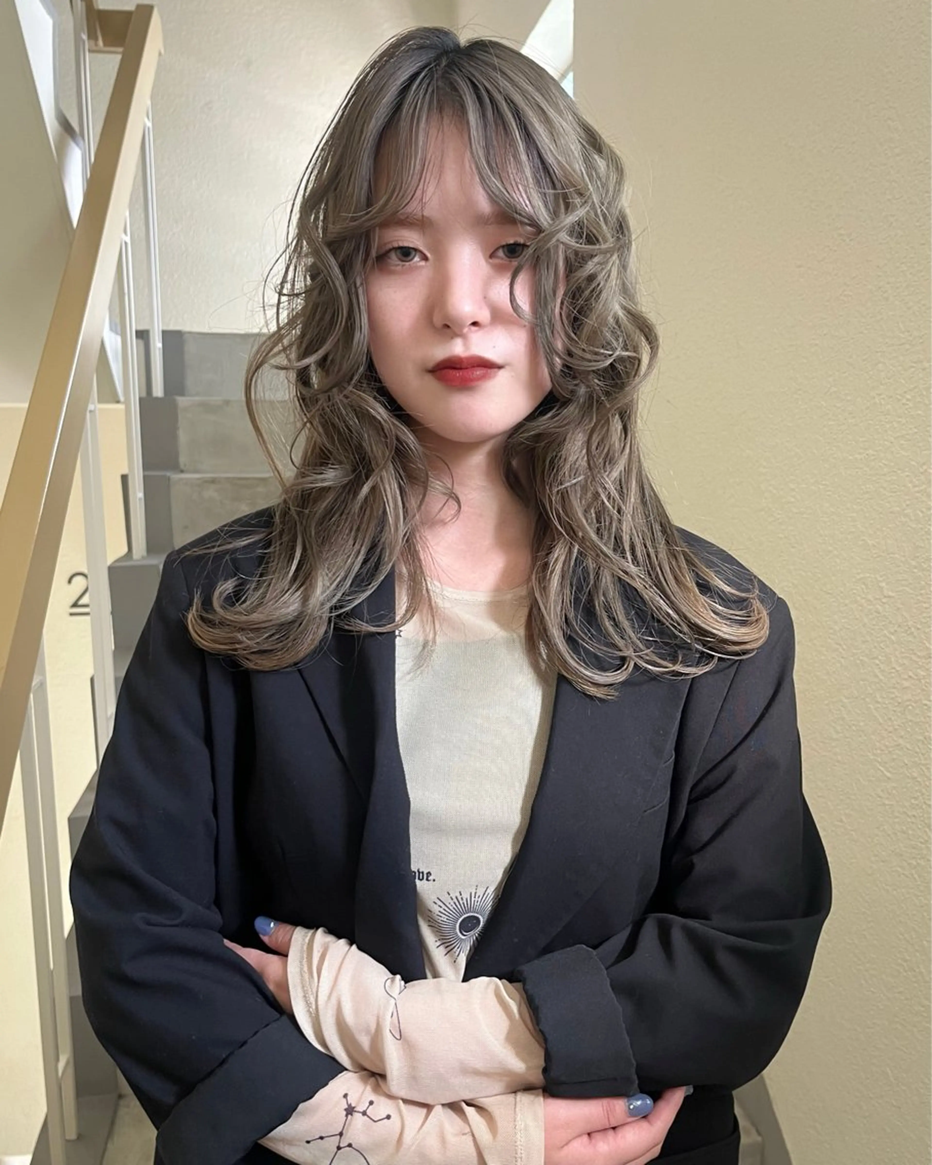 セミロング sliver ・siki /YUIのヘアスタイル