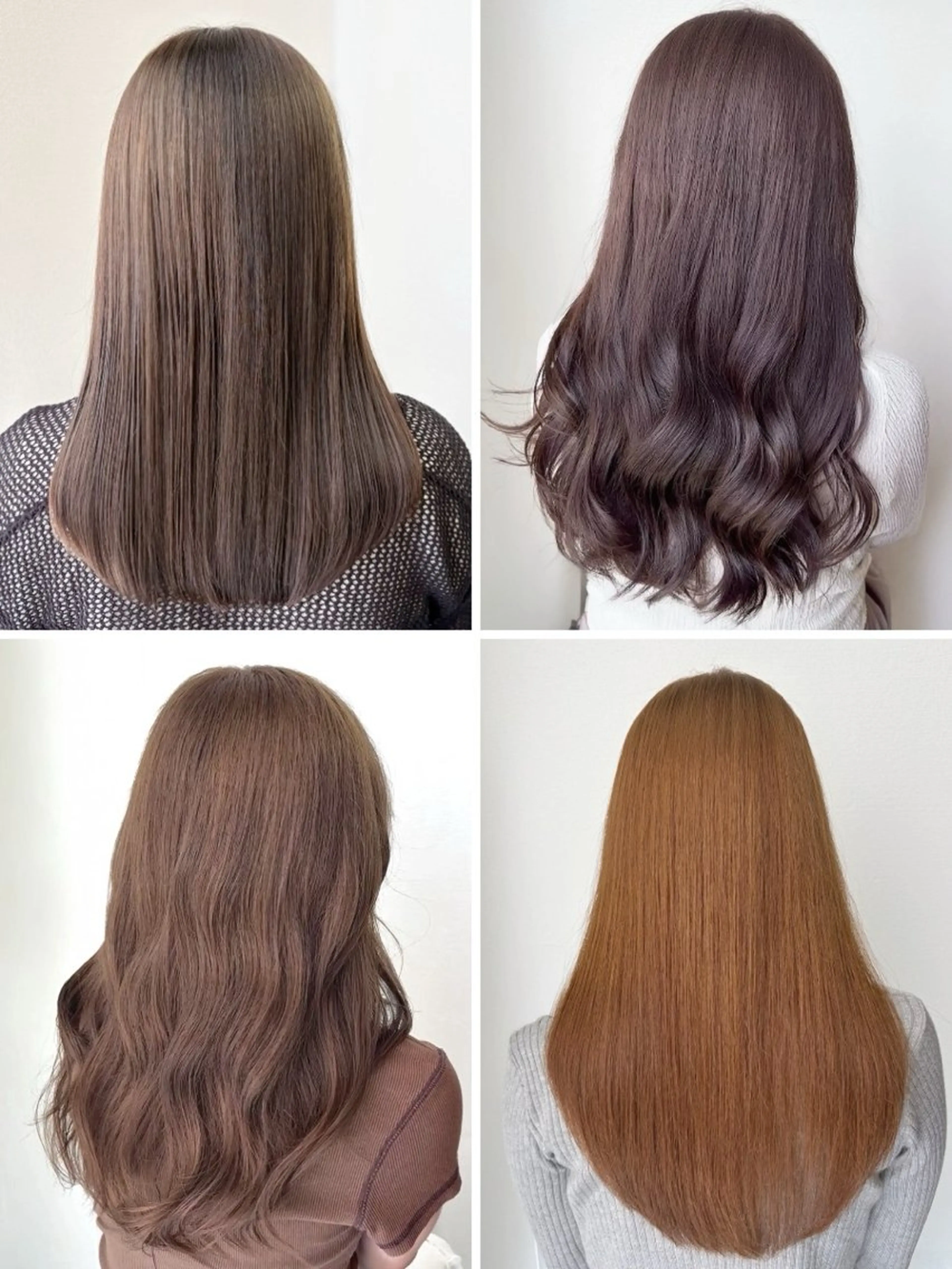【現在受付停止中】ファッションカラーモデル 2160円（艶感＋透明感カラー）18:00以降でお願いいたします。の写真